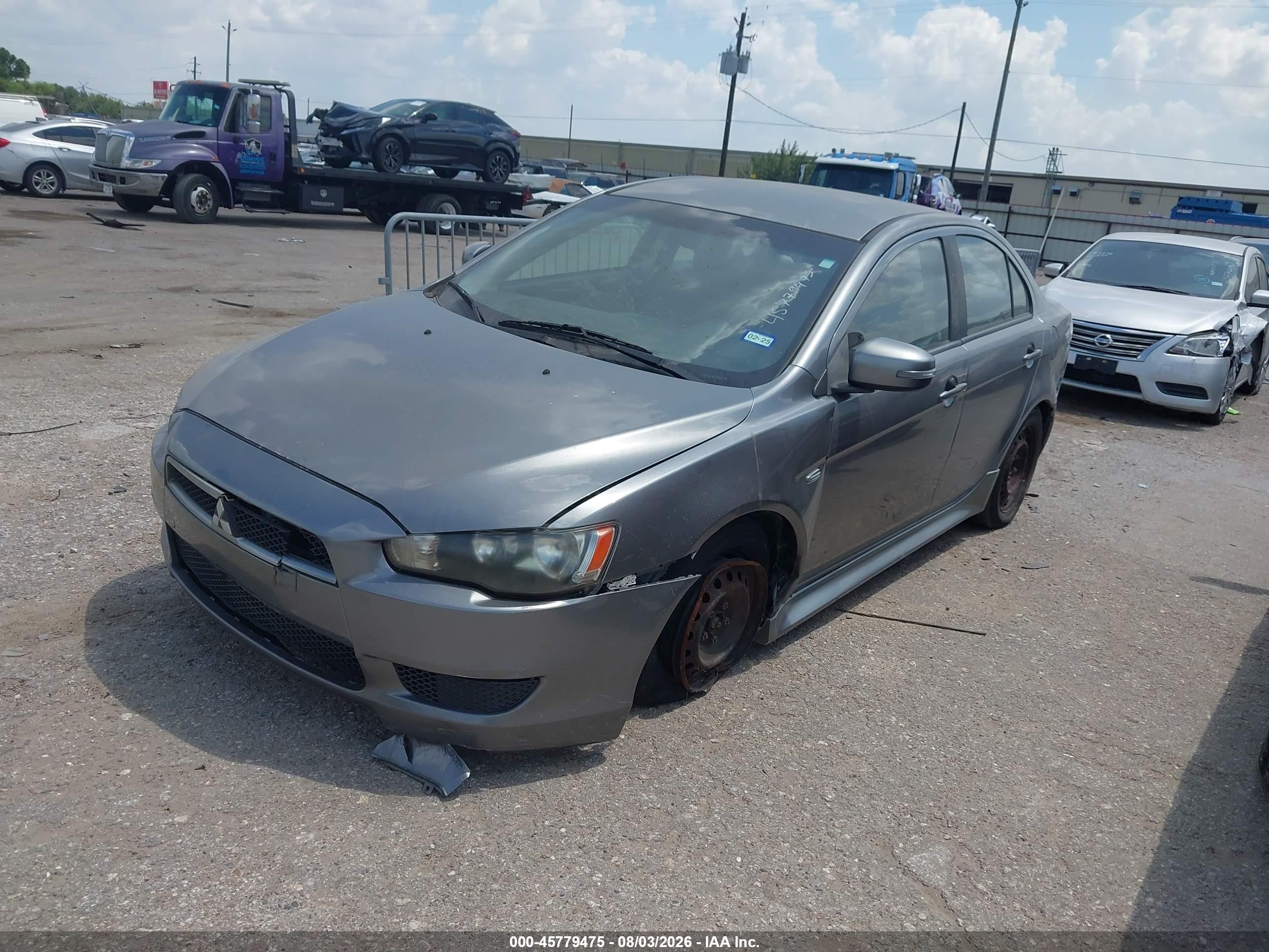 2015 Mitsubishi Lancer Es Gray vin: JA32U2FU6FU018201