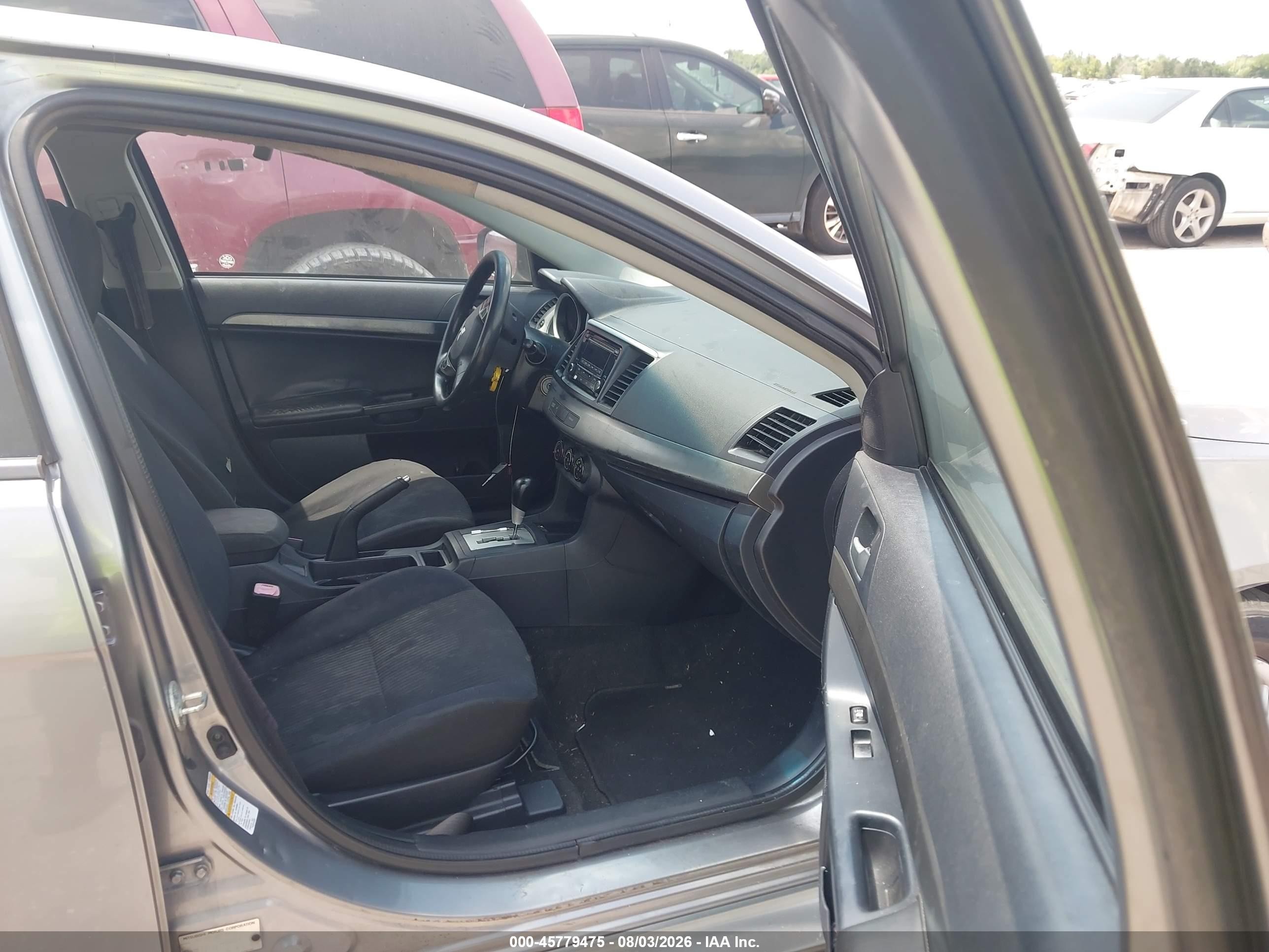 2015 Mitsubishi Lancer Es Gray vin: JA32U2FU6FU018201