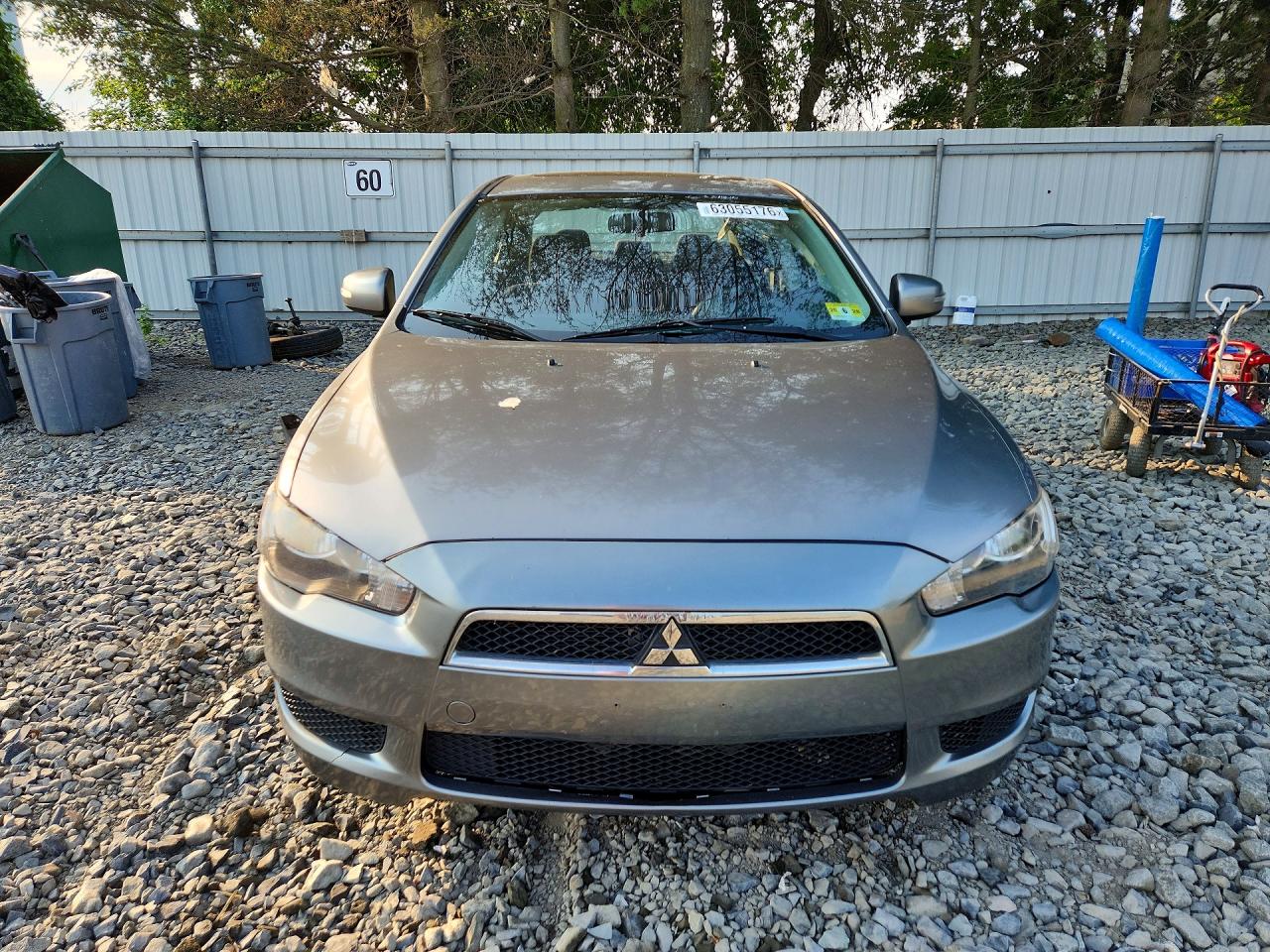 2015 Mitsubishi Lancer Es Gray vin: JA32U2FU6FU018571