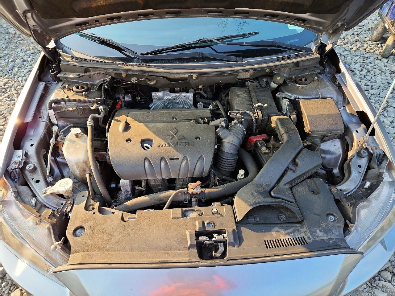 2015 Mitsubishi Lancer Es Gray vin: JA32U2FU6FU018571