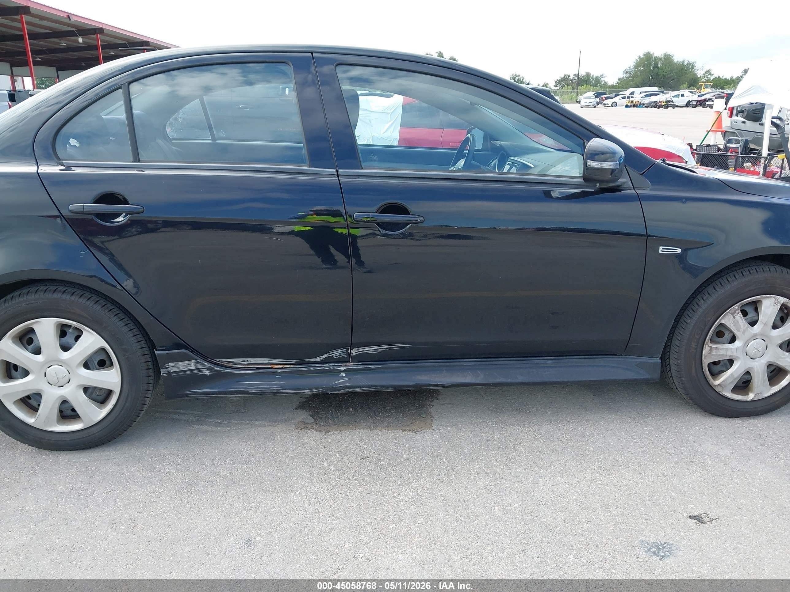 2015 Mitsubishi Lancer Es Black vin: JA32U2FU6FU019252