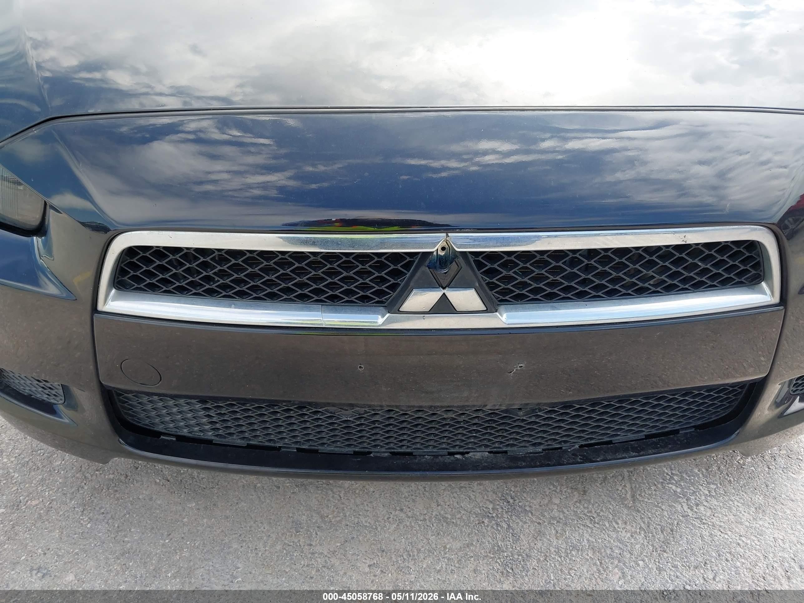 2015 Mitsubishi Lancer Es Black vin: JA32U2FU6FU019252