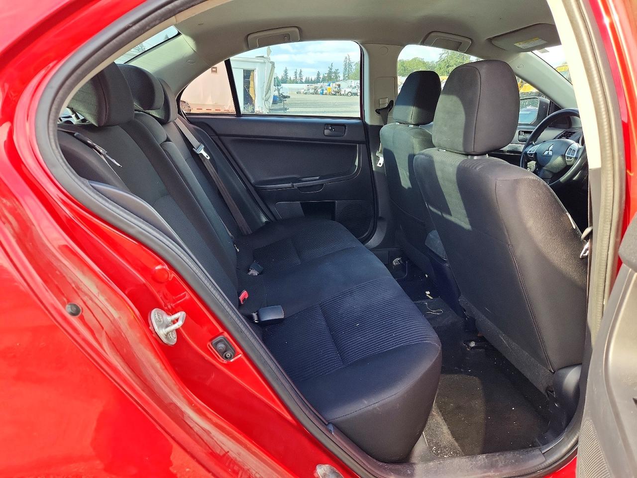2015 Mitsubishi Lancer Es Red vin: JA32U2FU6FU022717