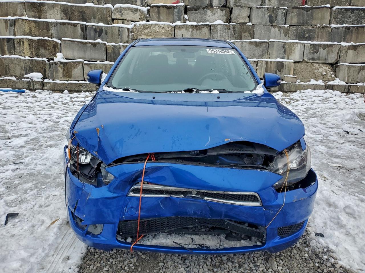 2015 Mitsubishi Lancer Es Синий vin: JA32U2FU6FU023558