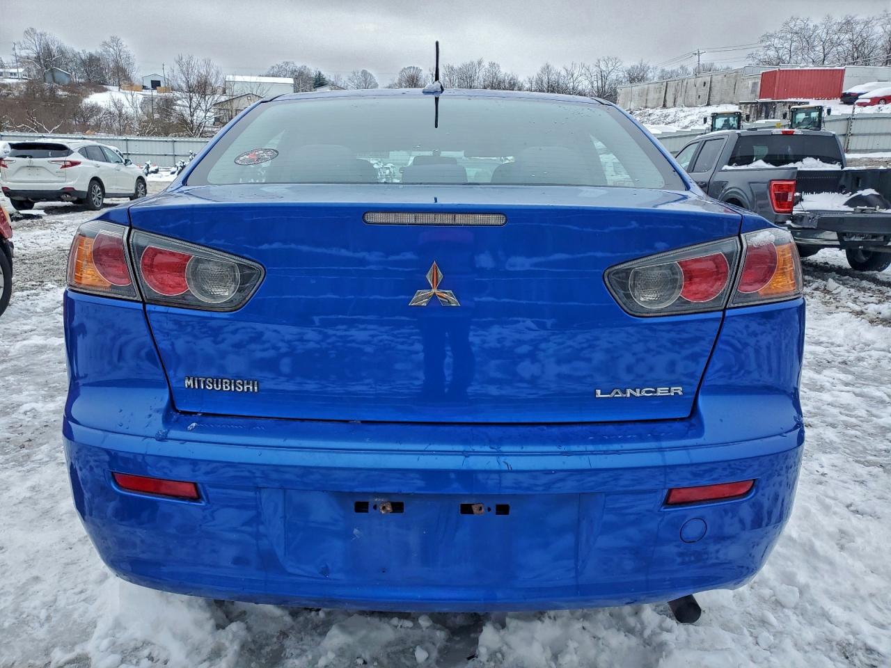 2015 Mitsubishi Lancer Es Синий vin: JA32U2FU6FU023558