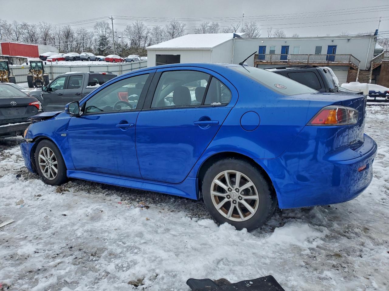 2015 Mitsubishi Lancer Es Синий vin: JA32U2FU6FU023558