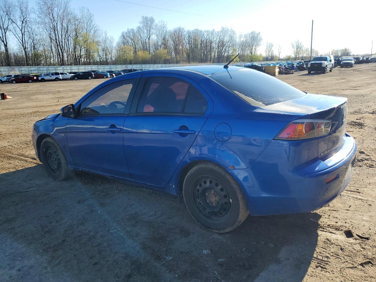 2015 Mitsubishi Lancer Es Blue vin: JA32U2FU6FU024595
