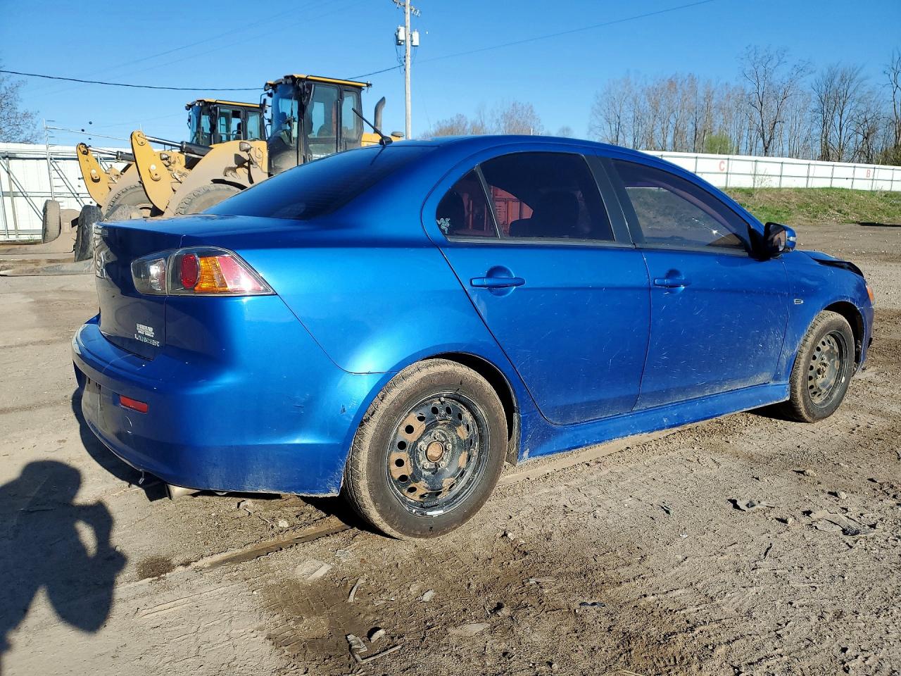 2015 Mitsubishi Lancer Es Blue vin: JA32U2FU6FU024595