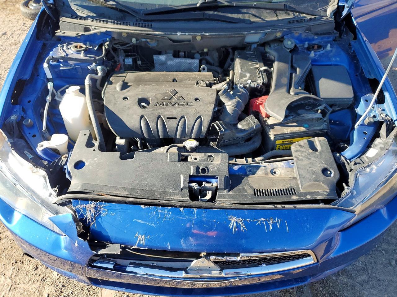 2015 Mitsubishi Lancer Es Blue vin: JA32U2FU6FU024595