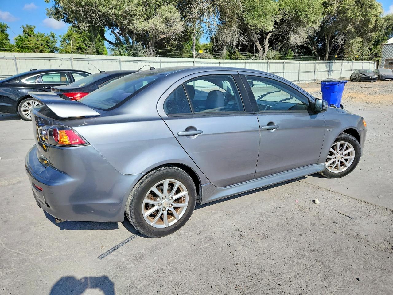 2015 Mitsubishi Lancer Es Gray vin: JA32U2FU6FU026248