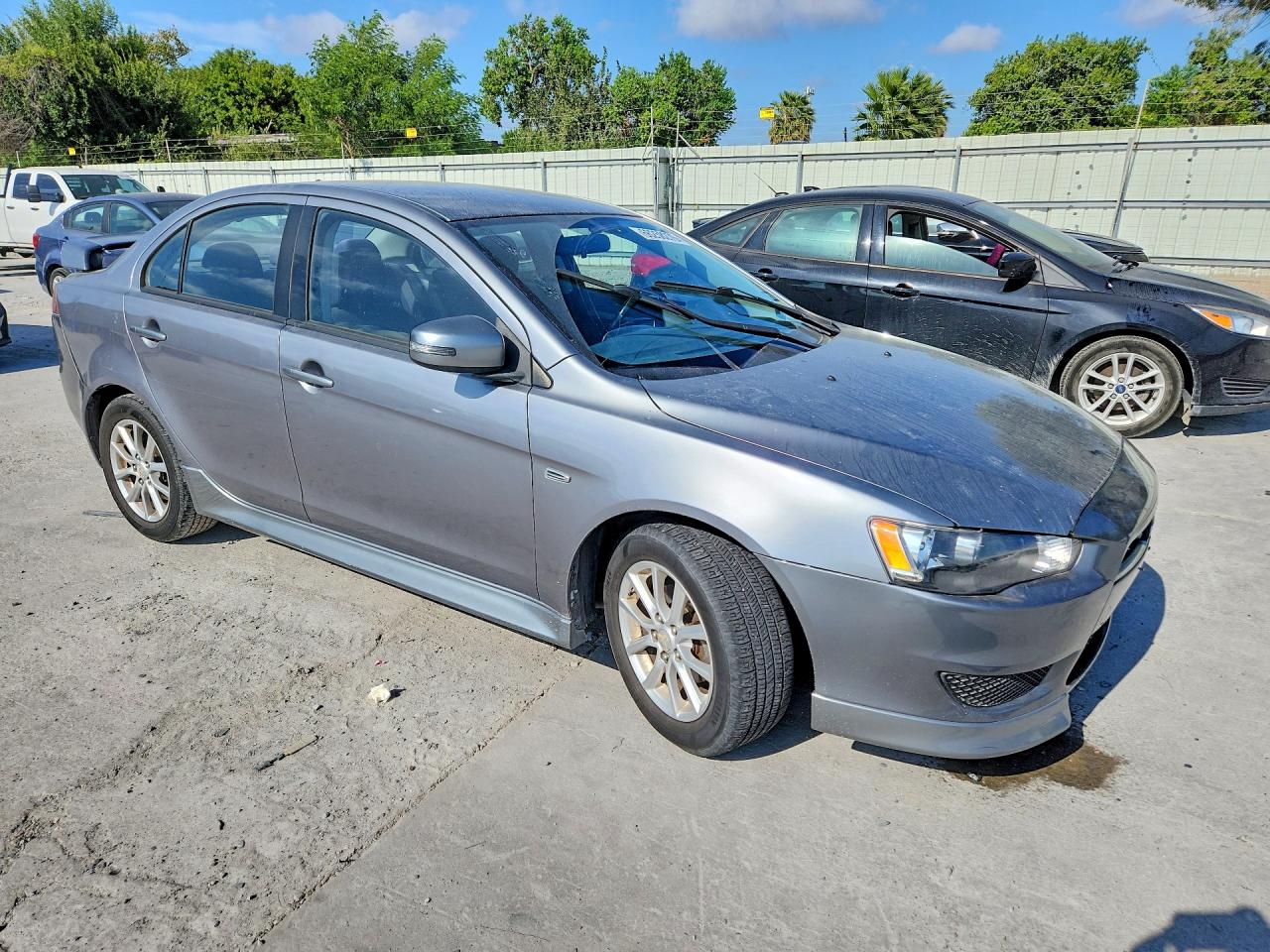 2015 Mitsubishi Lancer Es Gray vin: JA32U2FU6FU026248