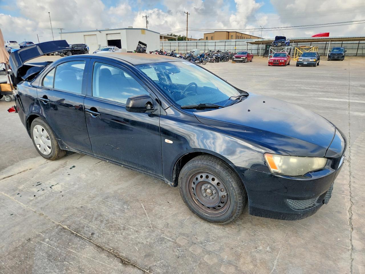 2011 Mitsubishi Lancer Es/es Sport Black vin: JA32U2FU7BU021697
