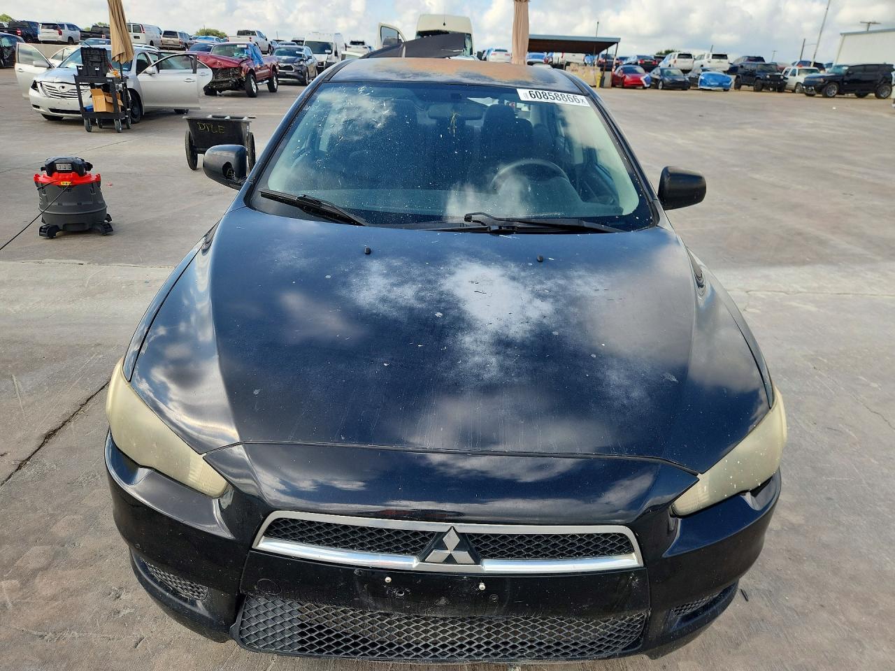 2011 Mitsubishi Lancer Es/es Sport Black vin: JA32U2FU7BU021697