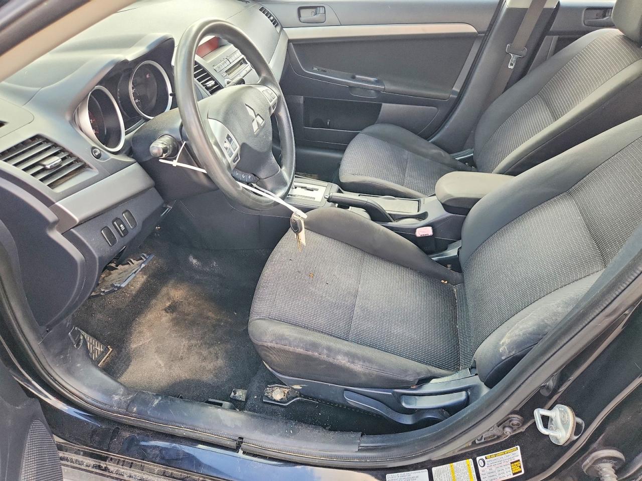 2011 Mitsubishi Lancer Es/es Sport Black vin: JA32U2FU7BU021697