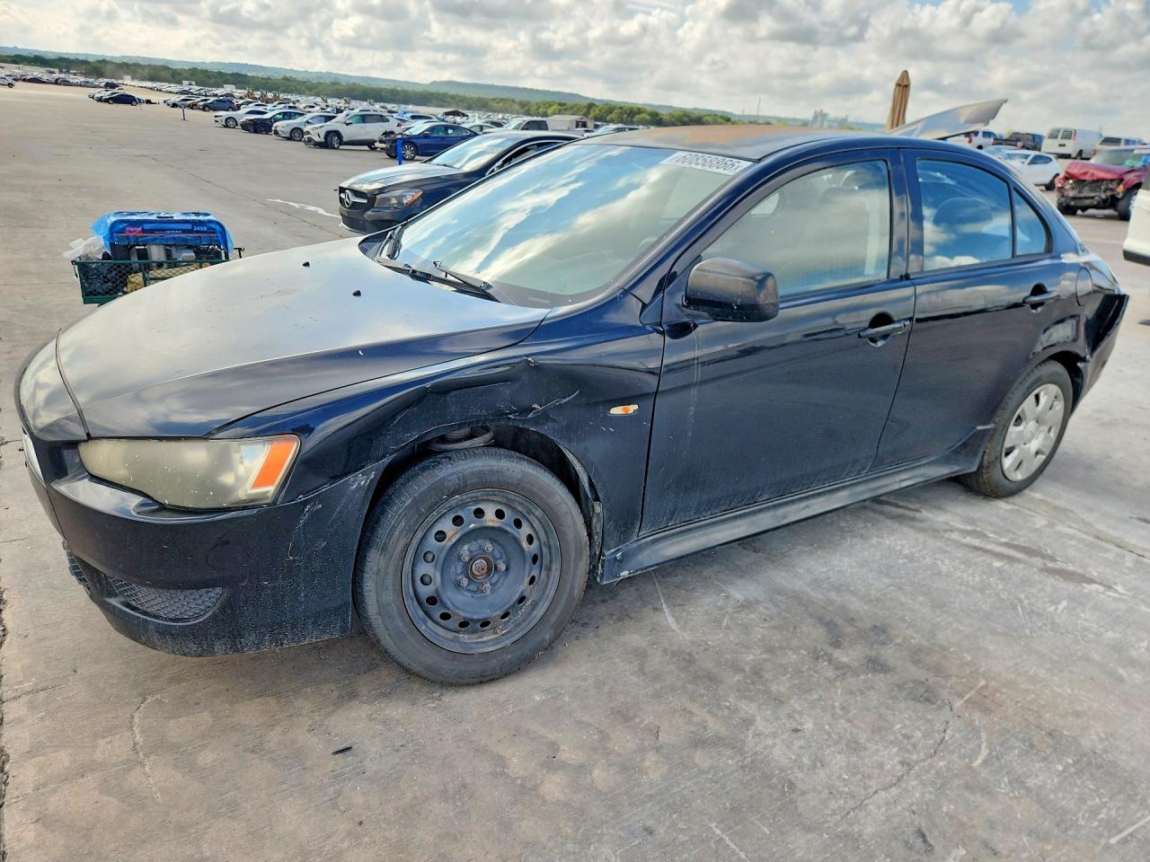 2011 Mitsubishi Lancer Es/es Sport Black vin: JA32U2FU7BU021697
