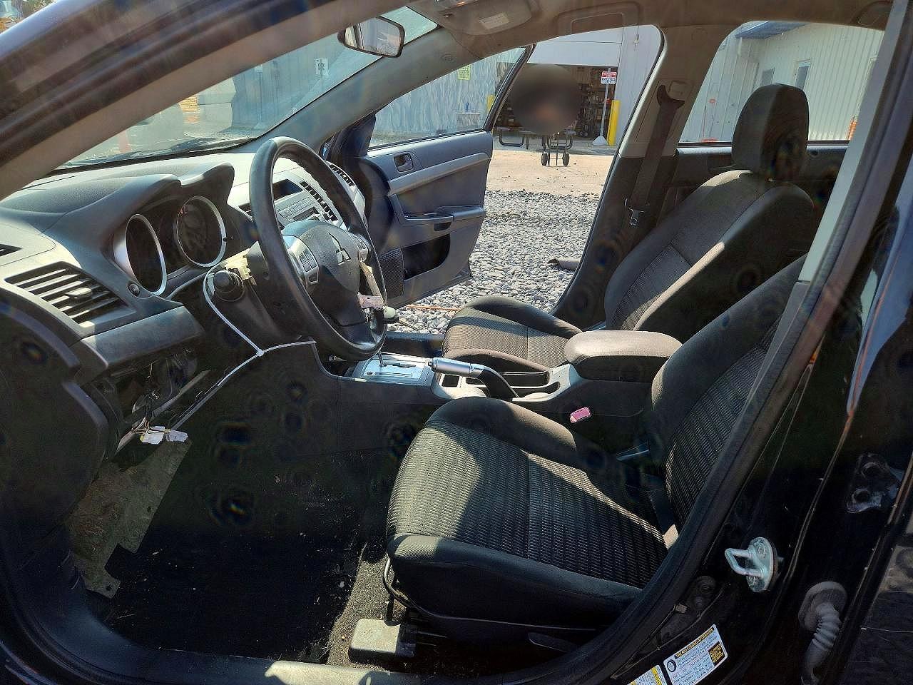 2012 Mitsubishi Lancer Es/es Sport Черный vin: JA32U2FU7CU032202