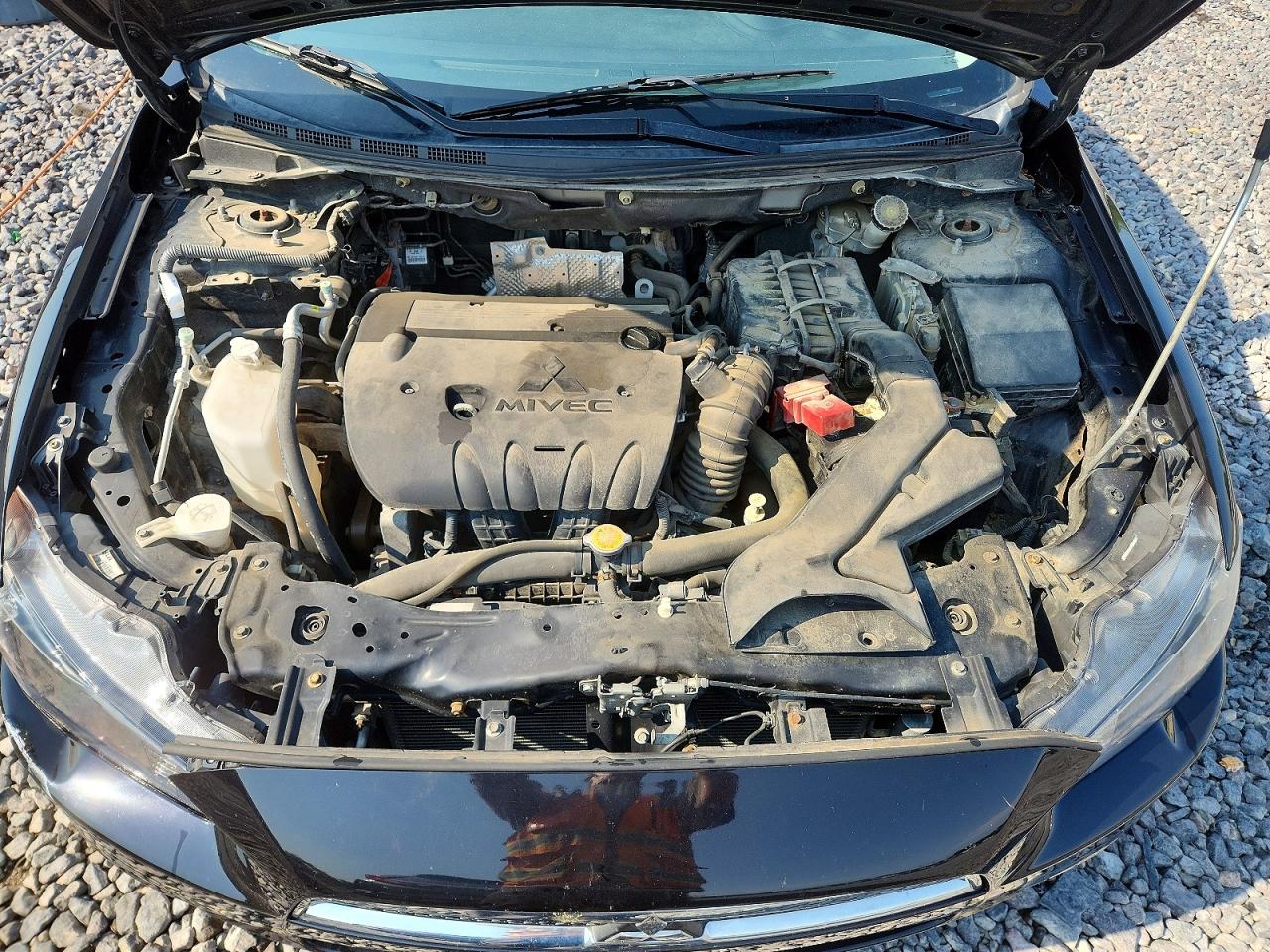 2012 Mitsubishi Lancer Es/es Sport Черный vin: JA32U2FU7CU032202