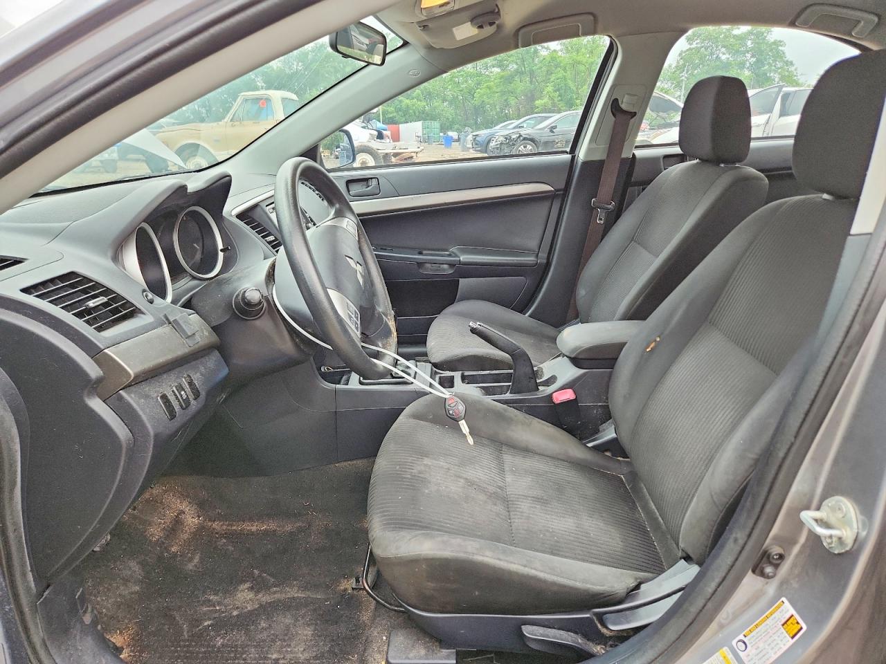 2014 Mitsubishi Lancer Es/es Sport Silver vin: JA32U2FU7EU003169