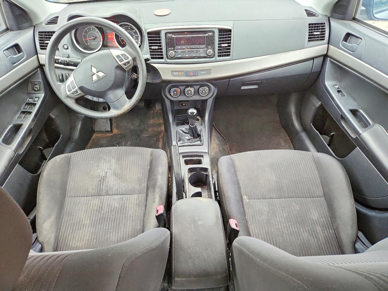 2014 Mitsubishi Lancer Es/es Sport Silver vin: JA32U2FU7EU003169