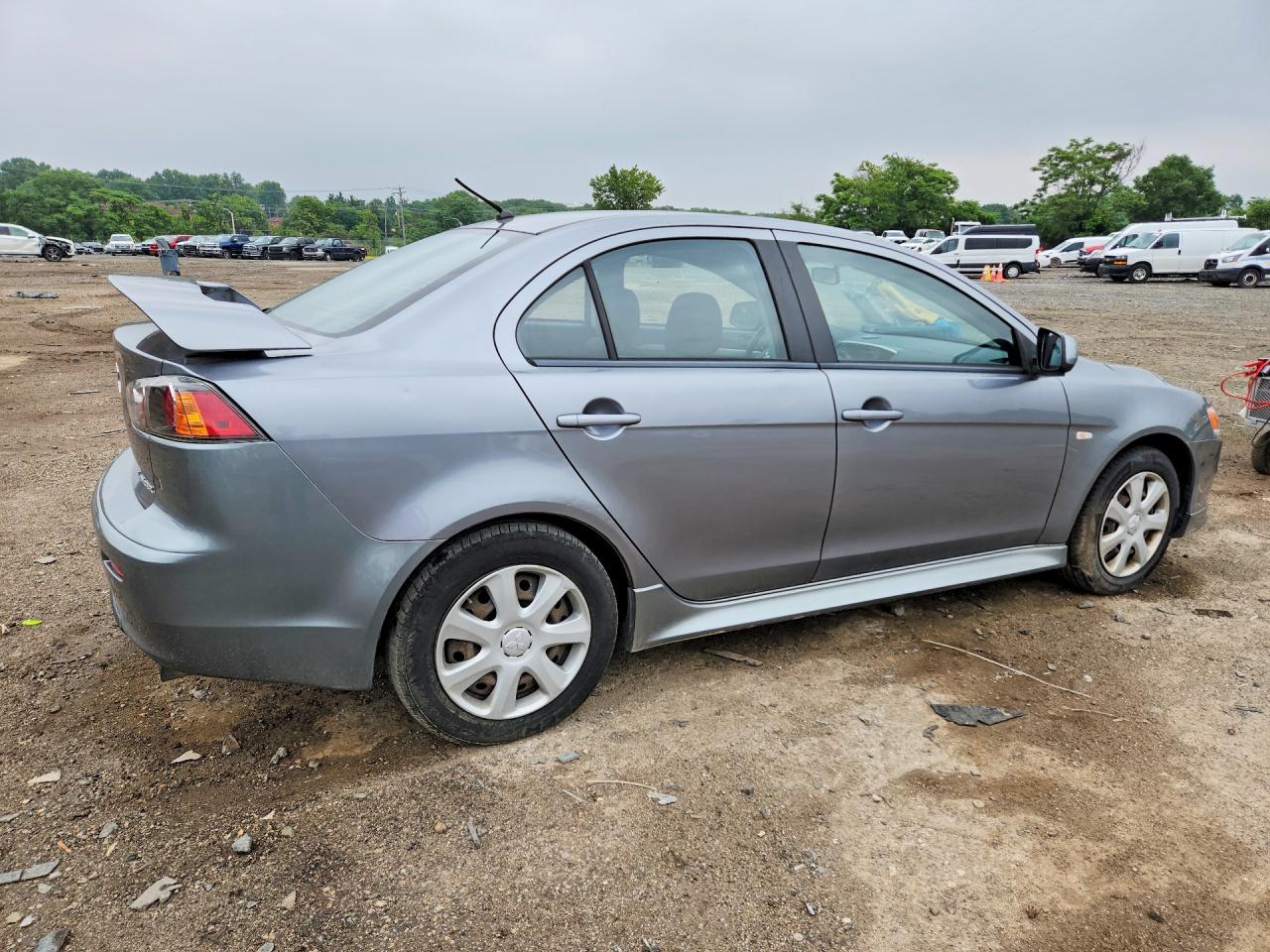 2014 Mitsubishi Lancer Es/es Sport Silver vin: JA32U2FU7EU003169