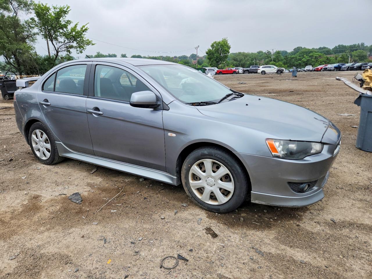 2014 Mitsubishi Lancer Es/es Sport Silver vin: JA32U2FU7EU003169