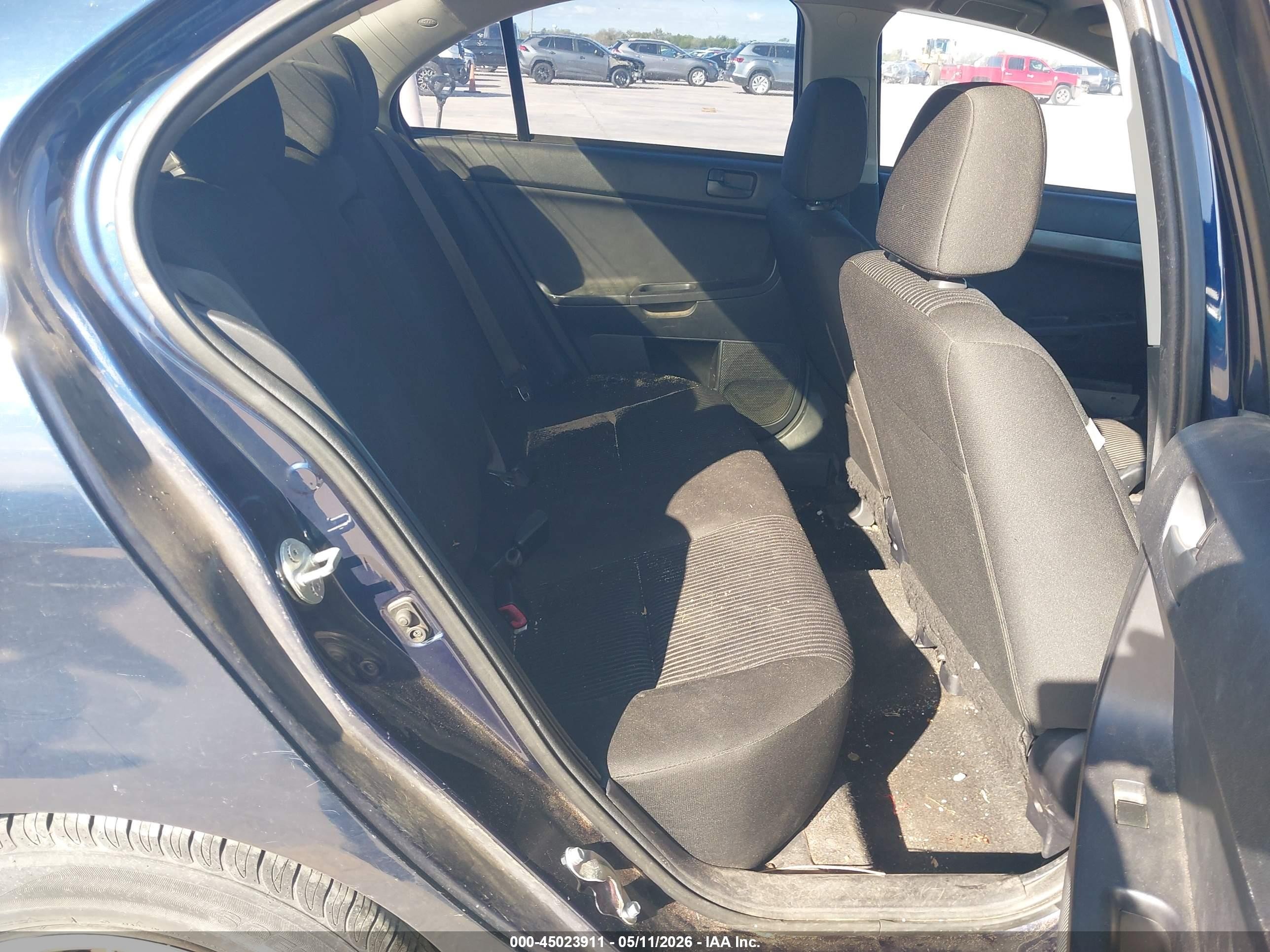 2014 Mitsubishi Lancer Es Dark Blue vin: JA32U2FU7EU003740
