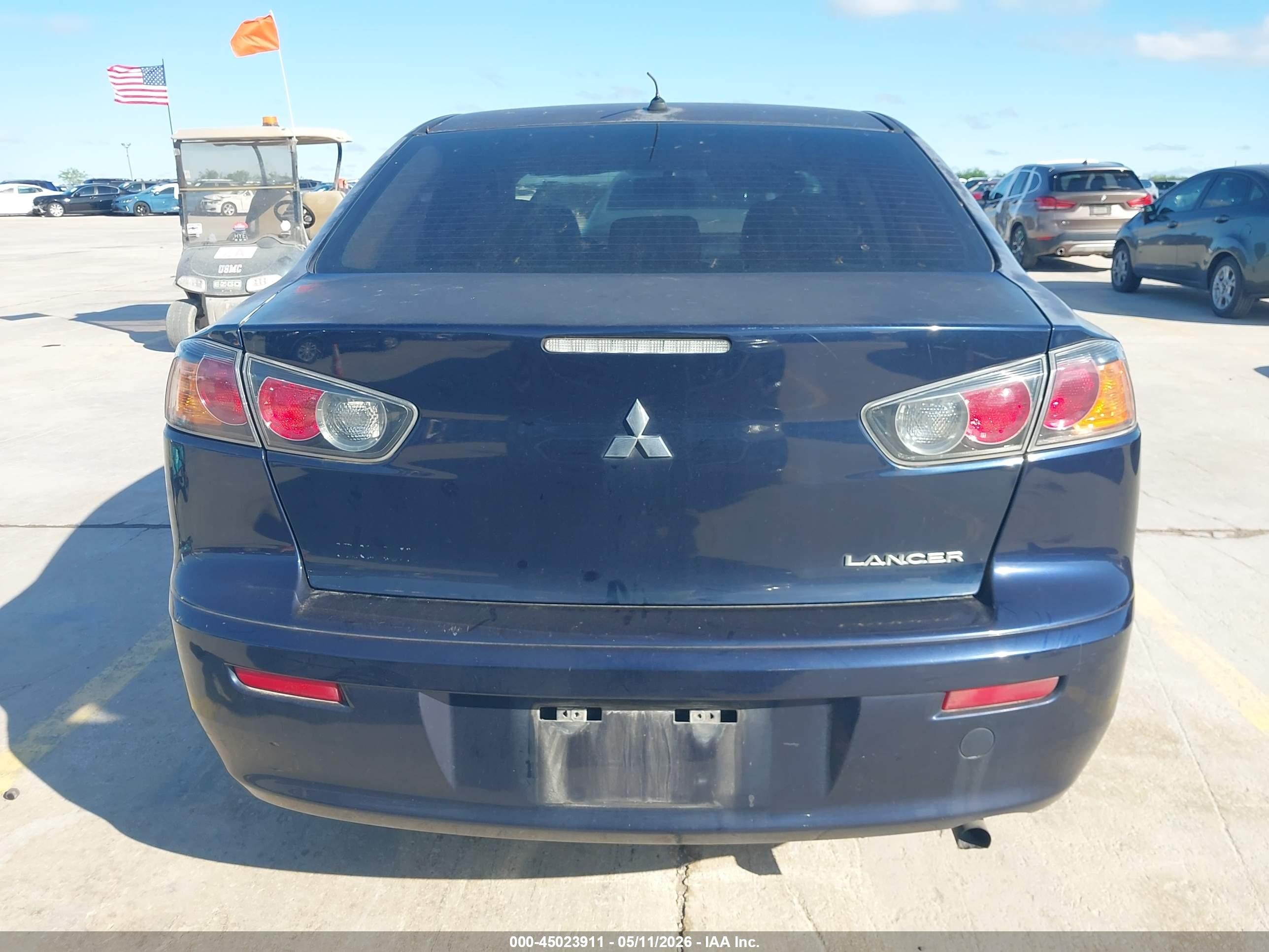 2014 Mitsubishi Lancer Es Dark Blue vin: JA32U2FU7EU003740