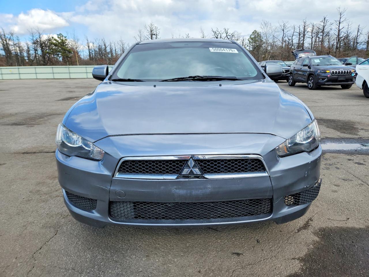2014 Mitsubishi Lancer Silver vin: JA32U2FU7EU011174
