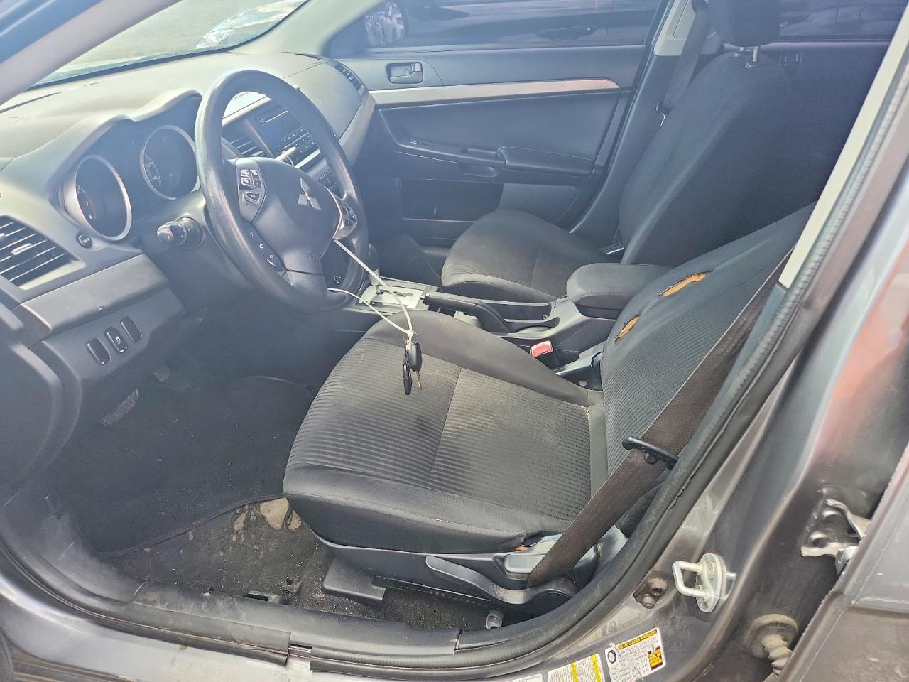 2014 Mitsubishi Lancer Silver vin: JA32U2FU7EU011174