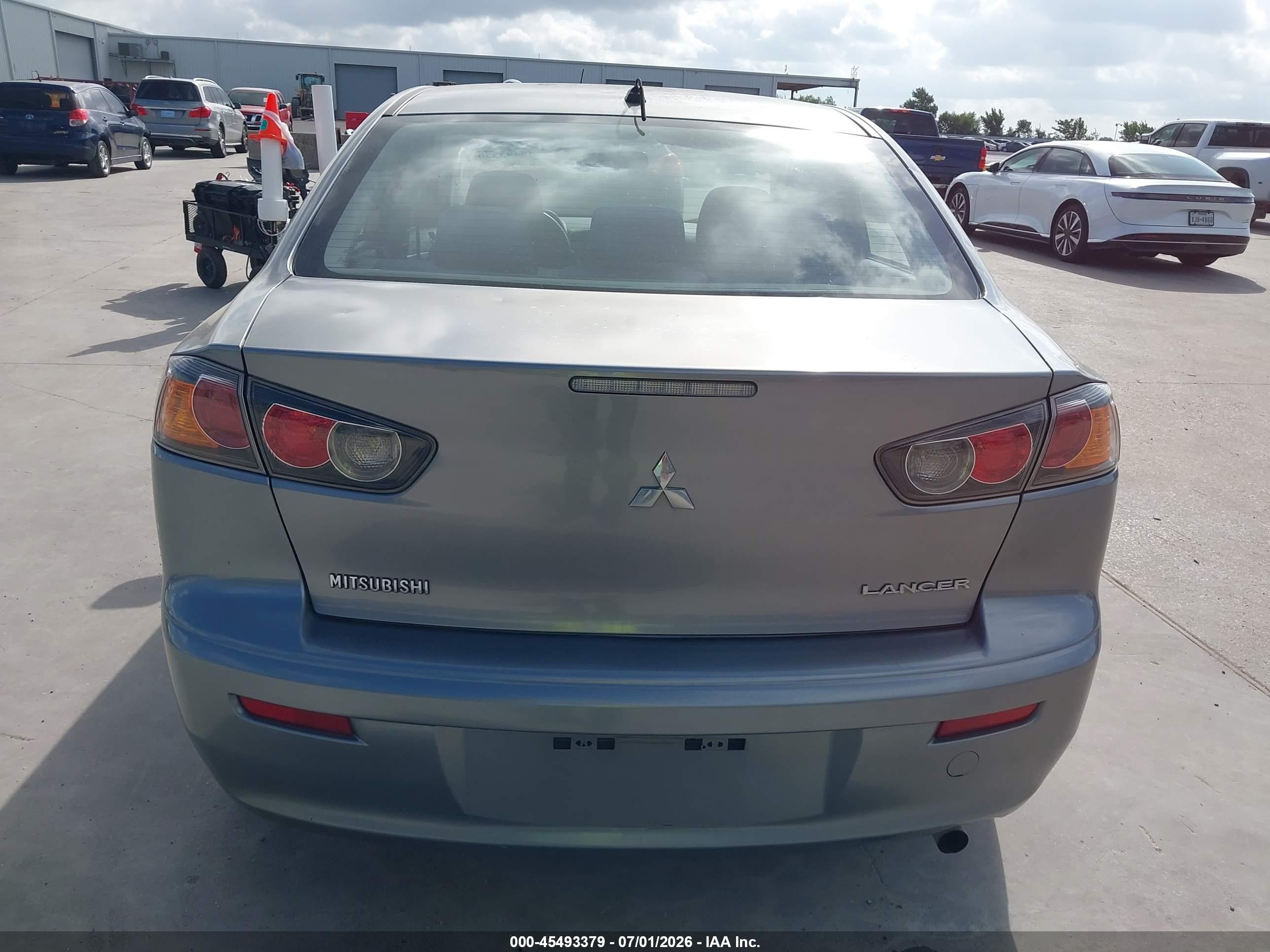 2014 Mitsubishi Lancer Es Gray vin: JA32U2FU7EU013538