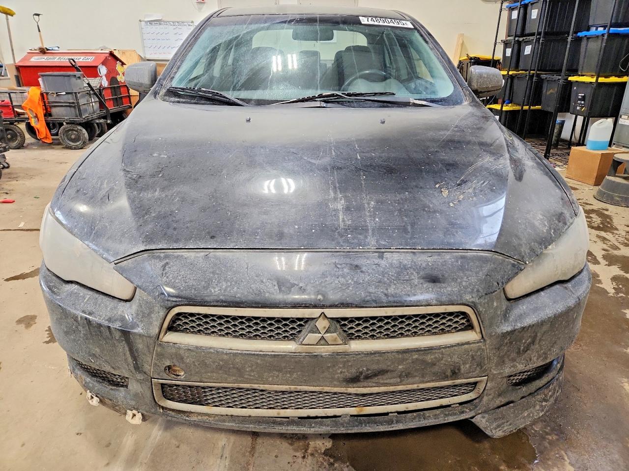 2014 Mitsubishi Lancer Es/es Sport Black vin: JA32U2FU7EU603870