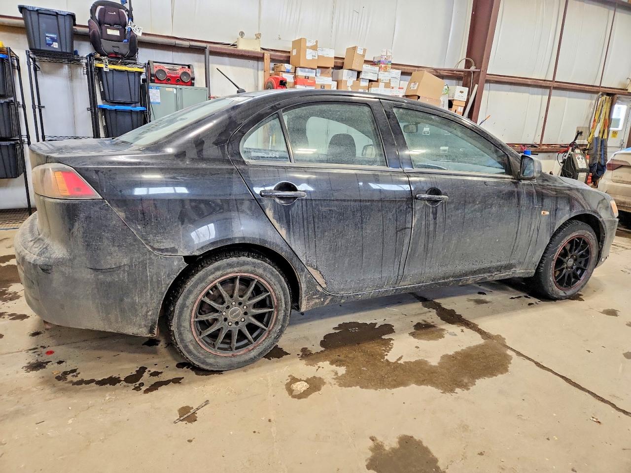 2014 Mitsubishi Lancer Es/es Sport Black vin: JA32U2FU7EU603870
