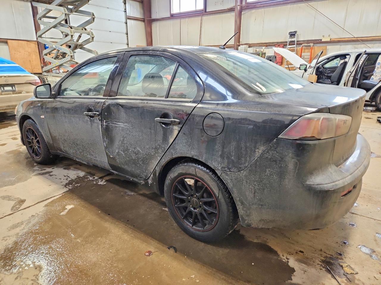 2014 Mitsubishi Lancer Es/es Sport Black vin: JA32U2FU7EU603870