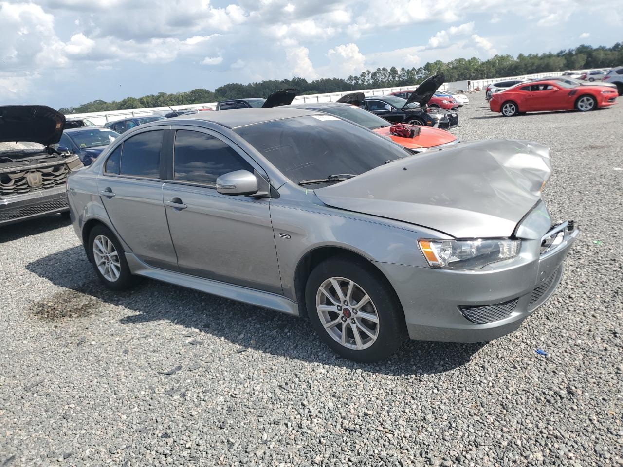 2015 Mitsubishi Lancer Es Gray vin: JA32U2FU7FU001505
