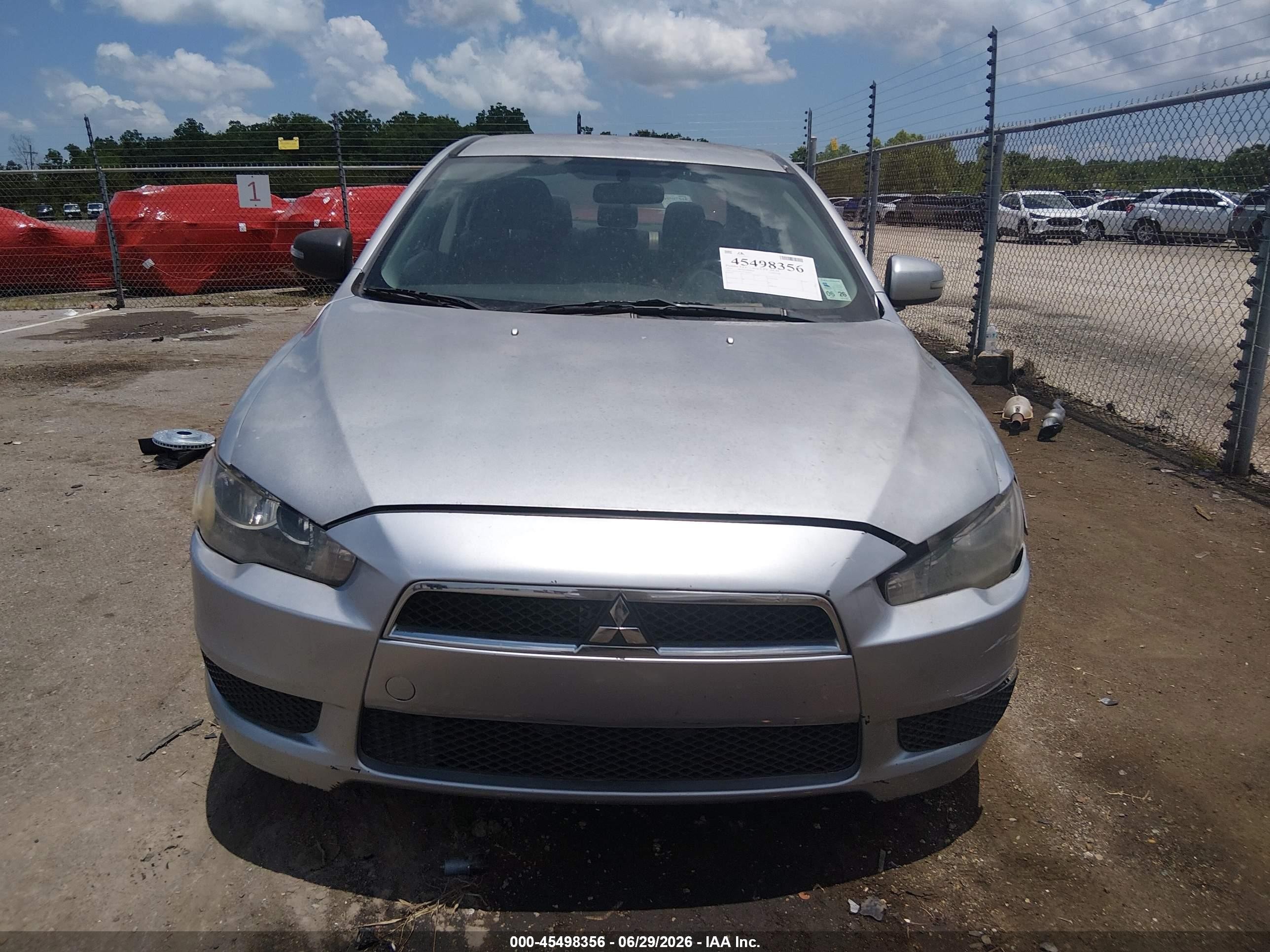 2015 Mitsubishi Lancer Es Gray vin: JA32U2FU7FU004131