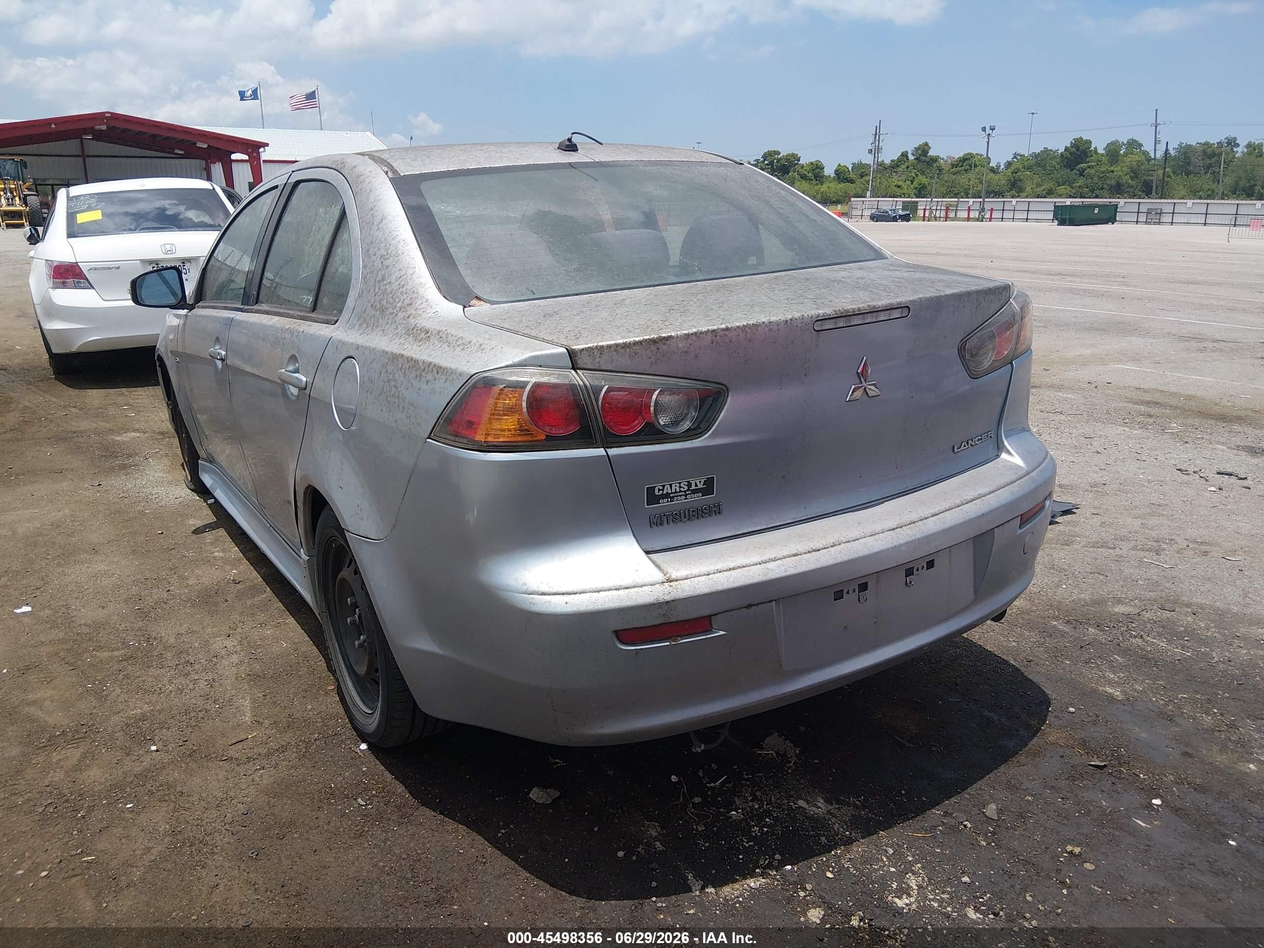 2015 Mitsubishi Lancer Es Gray vin: JA32U2FU7FU004131