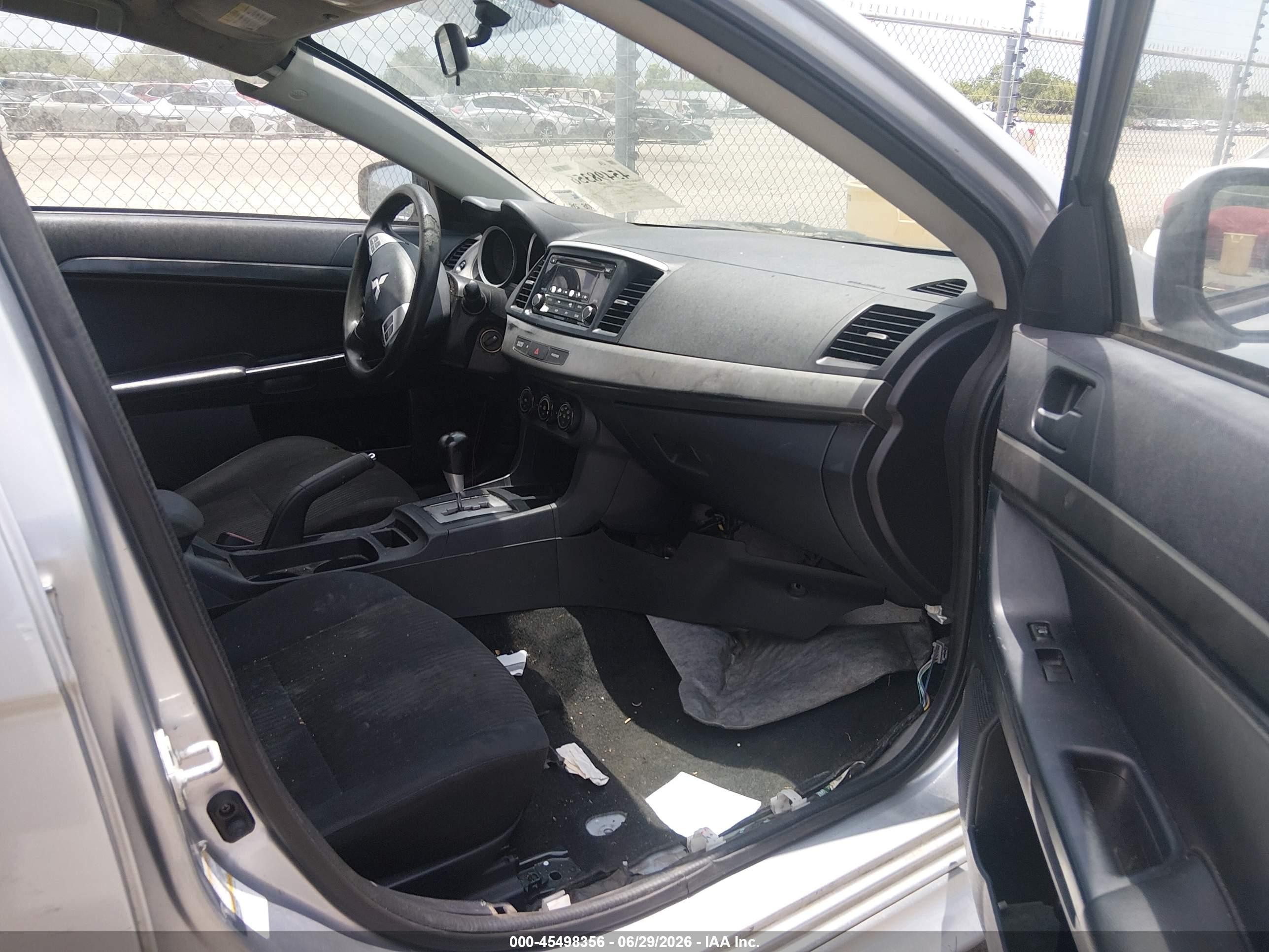 2015 Mitsubishi Lancer Es Gray vin: JA32U2FU7FU004131