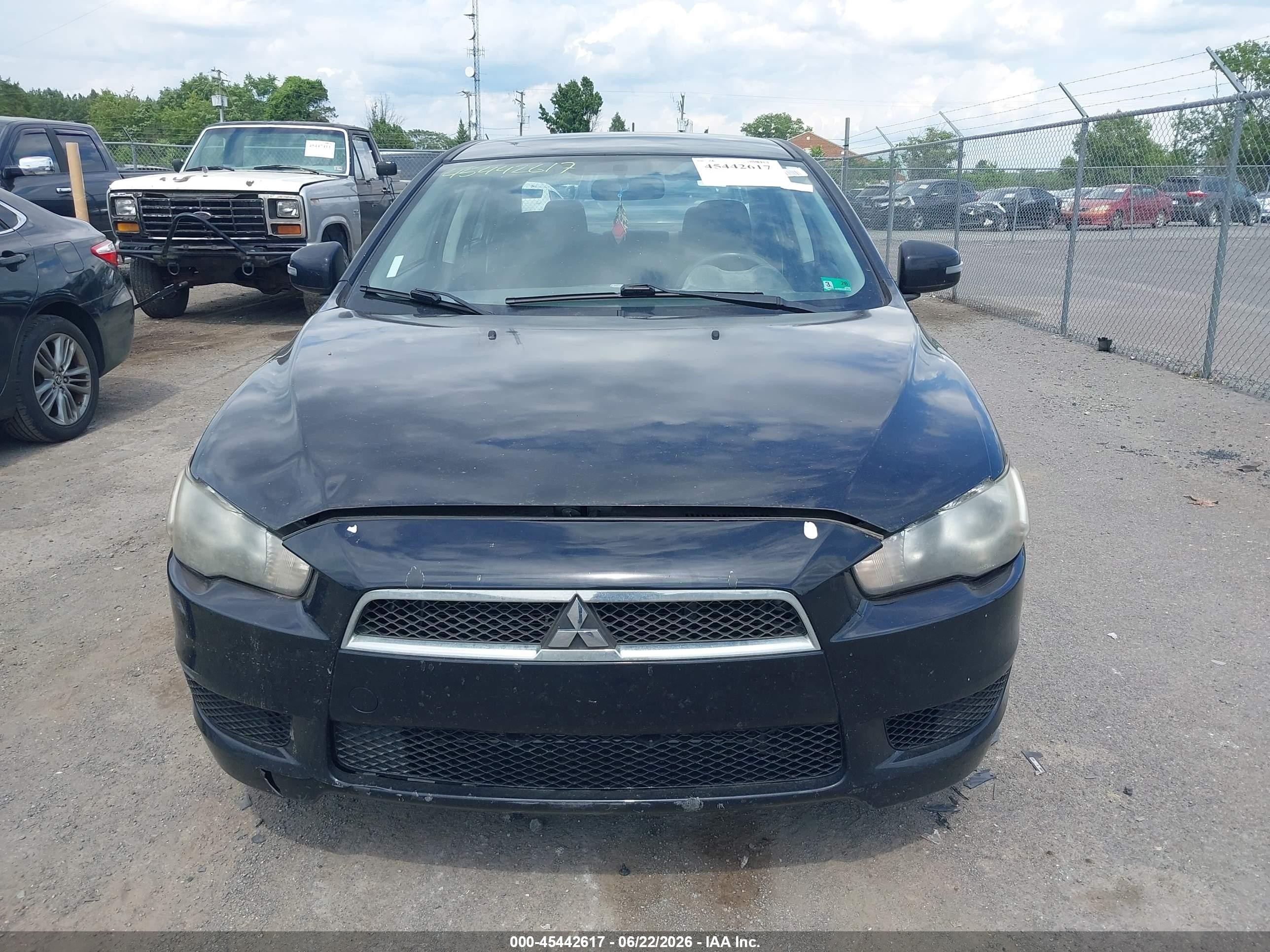 2015 Mitsubishi Lancer Es Black vin: JA32U2FU7FU007191