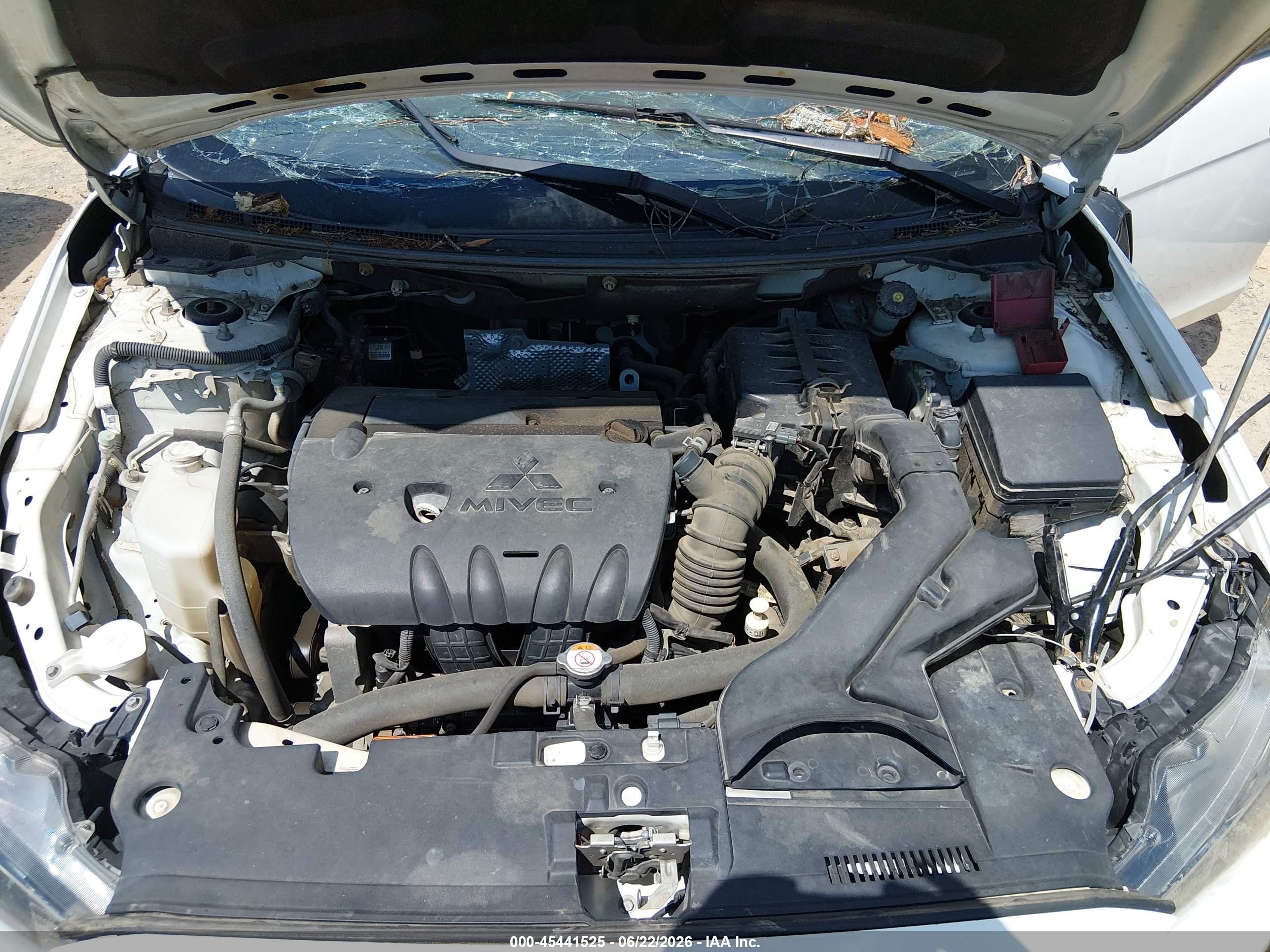 2015 Mitsubishi Lancer Es Белый vin: JA32U2FU7FU009586