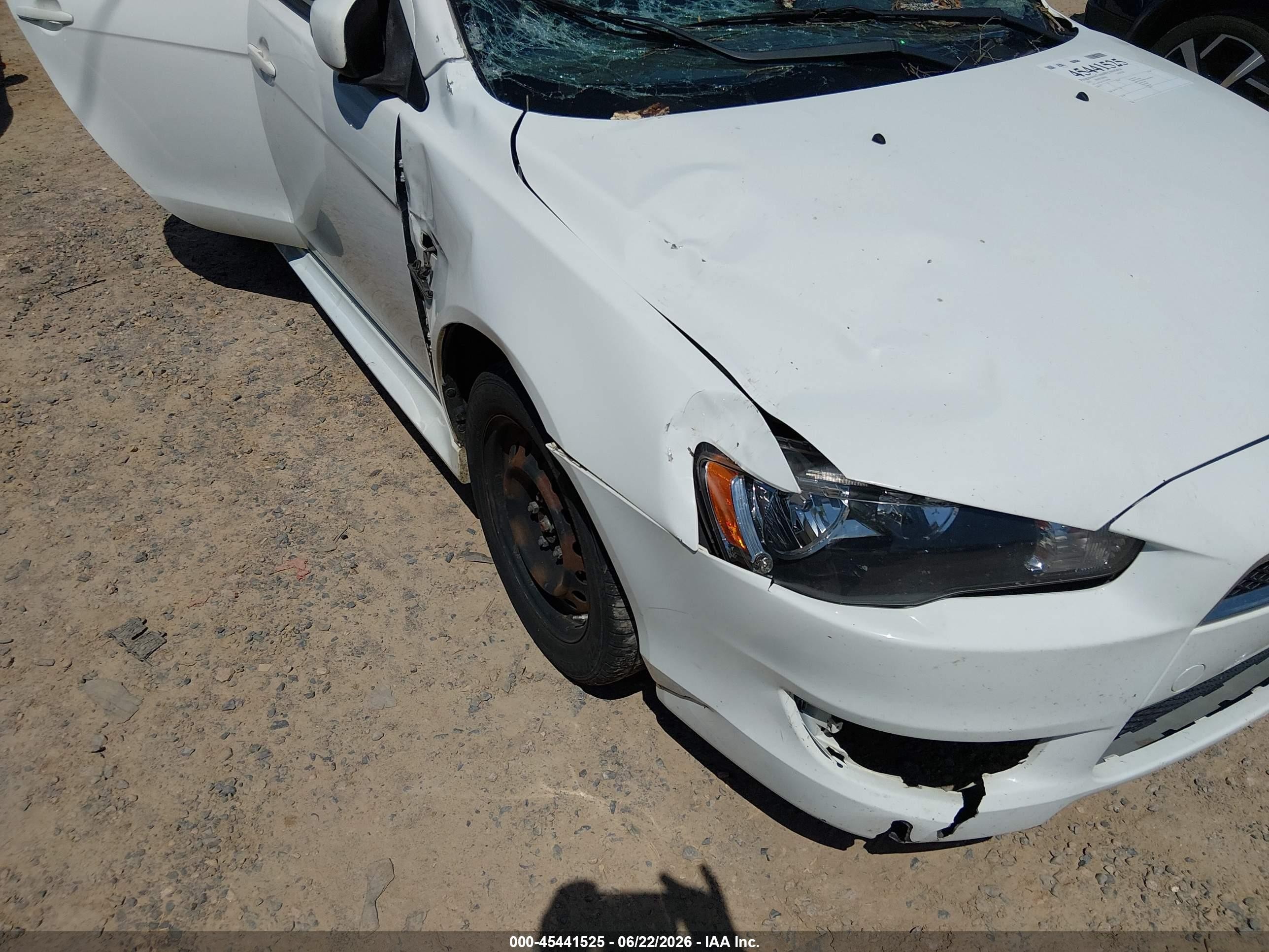 2015 Mitsubishi Lancer Es Белый vin: JA32U2FU7FU009586