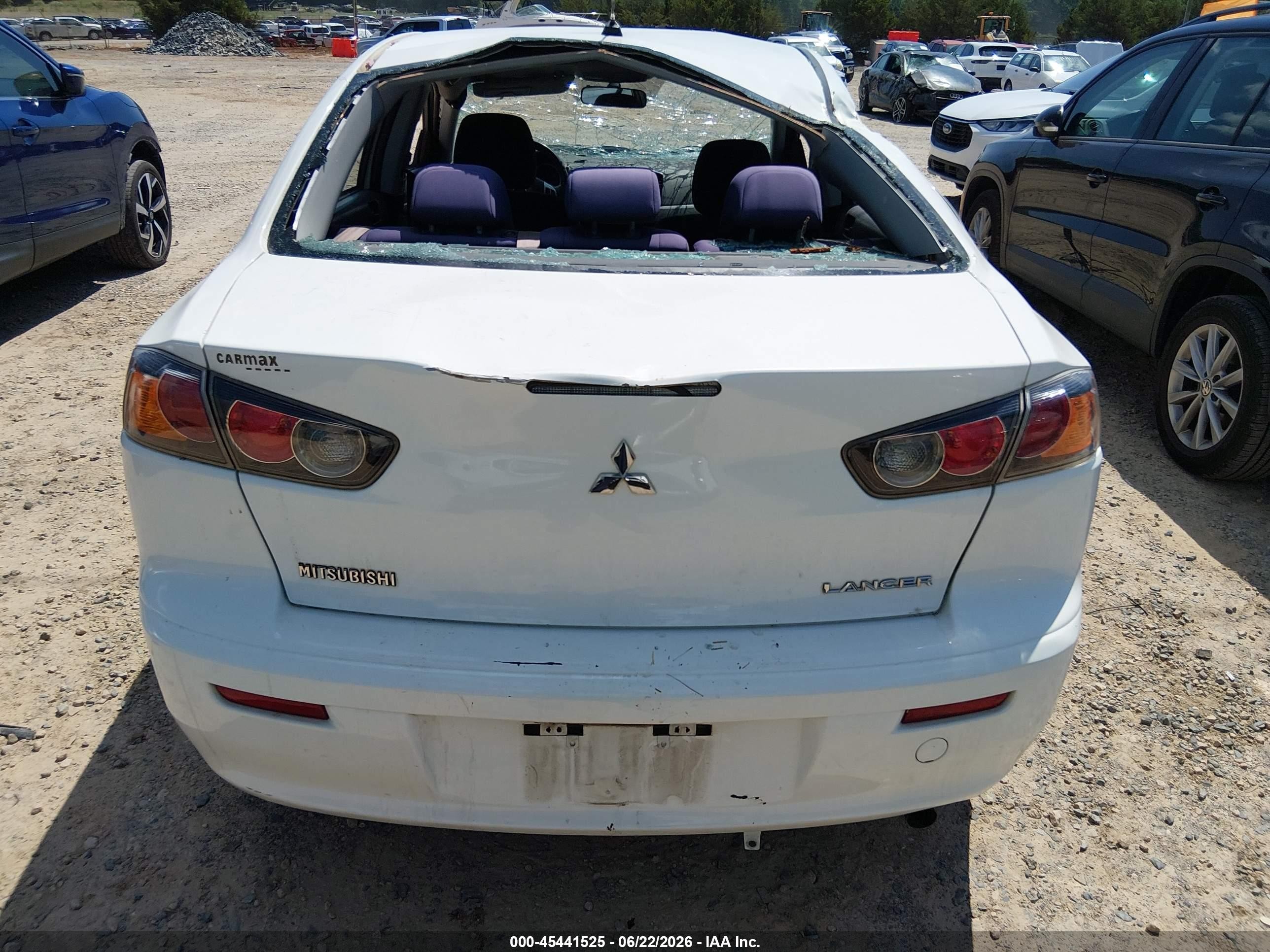 2015 Mitsubishi Lancer Es Белый vin: JA32U2FU7FU009586