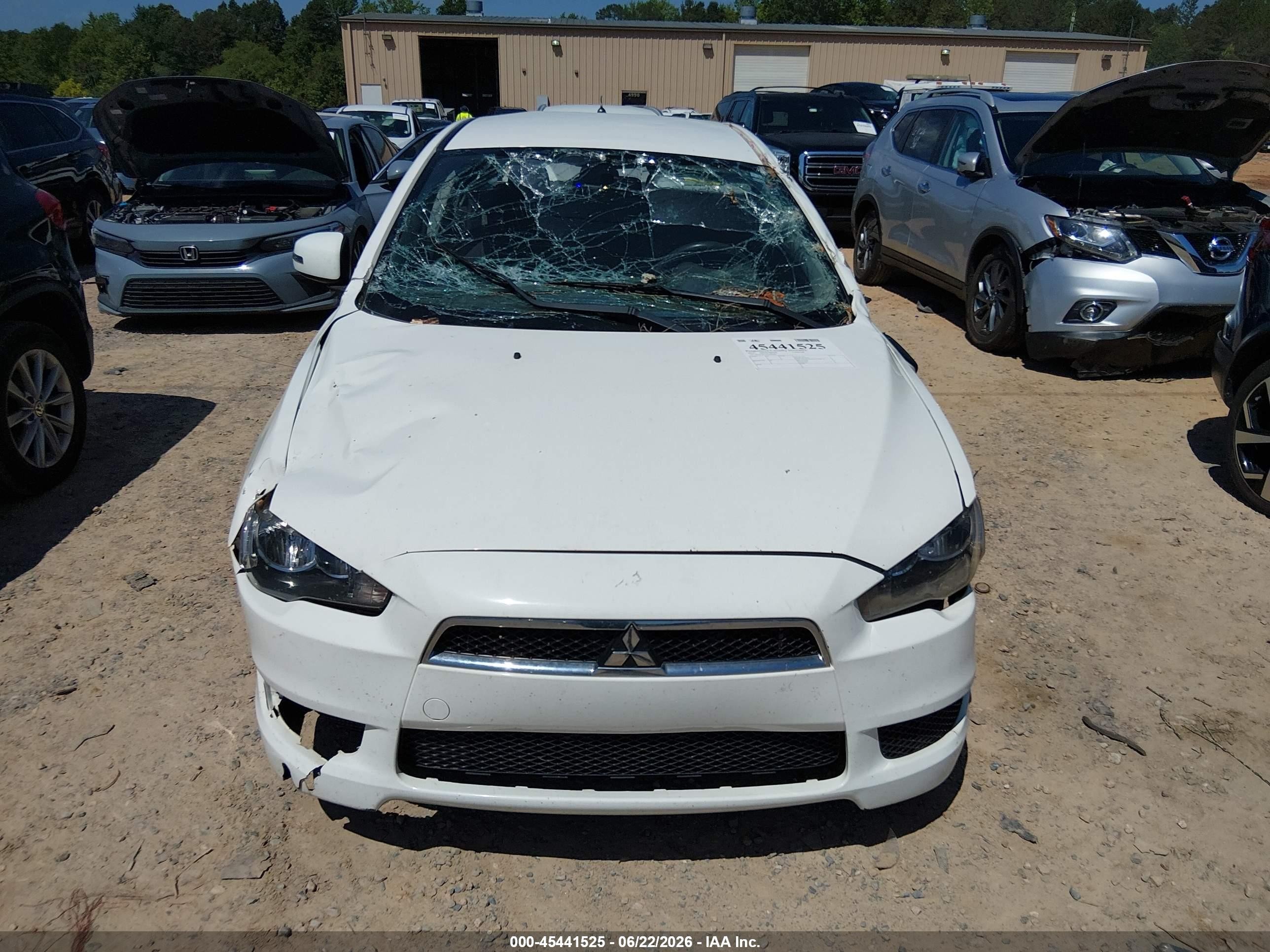 2015 Mitsubishi Lancer Es Белый vin: JA32U2FU7FU009586