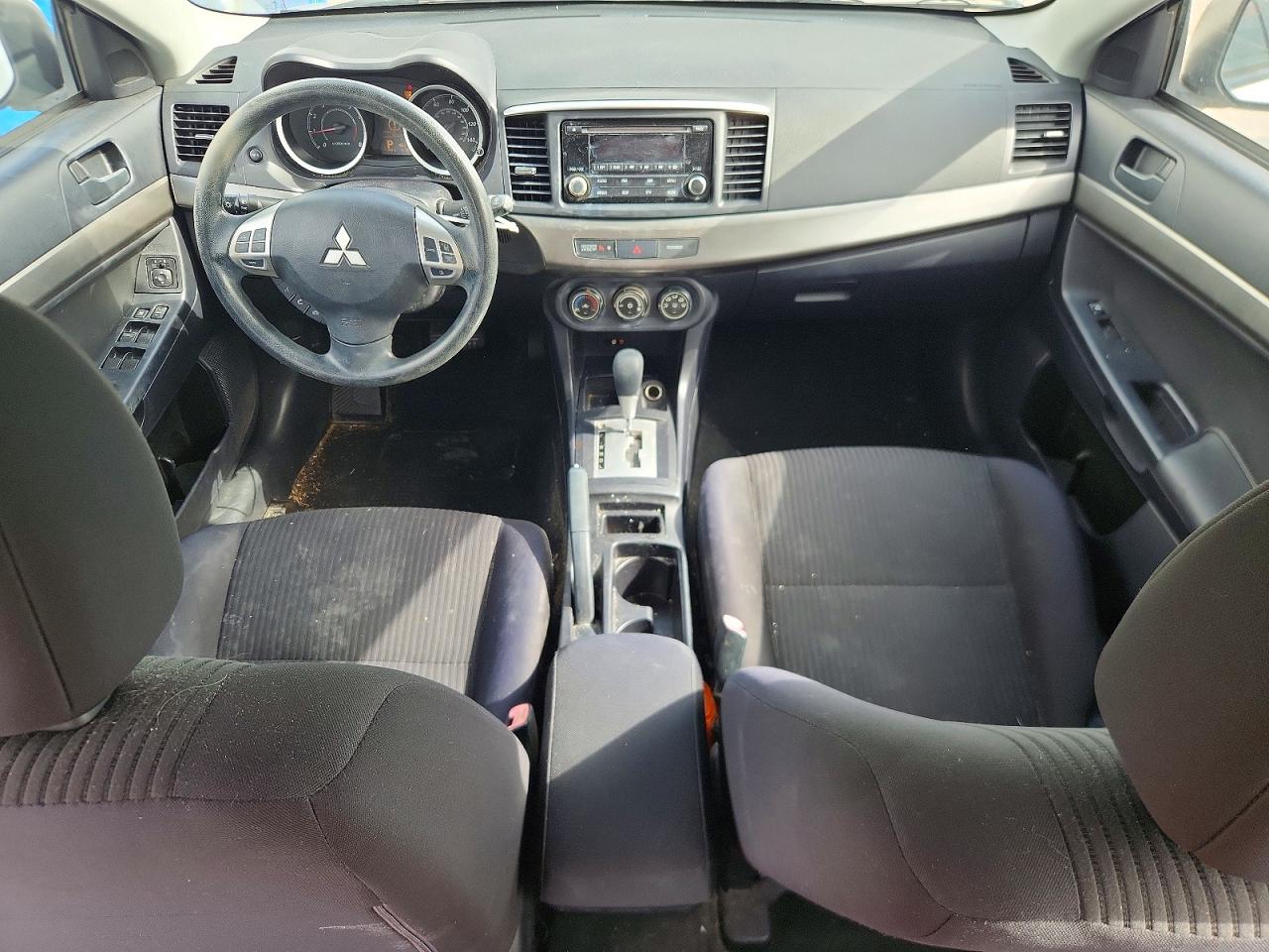 2015 Mitsubishi Lancer Es White vin: JA32U2FU7FU012889