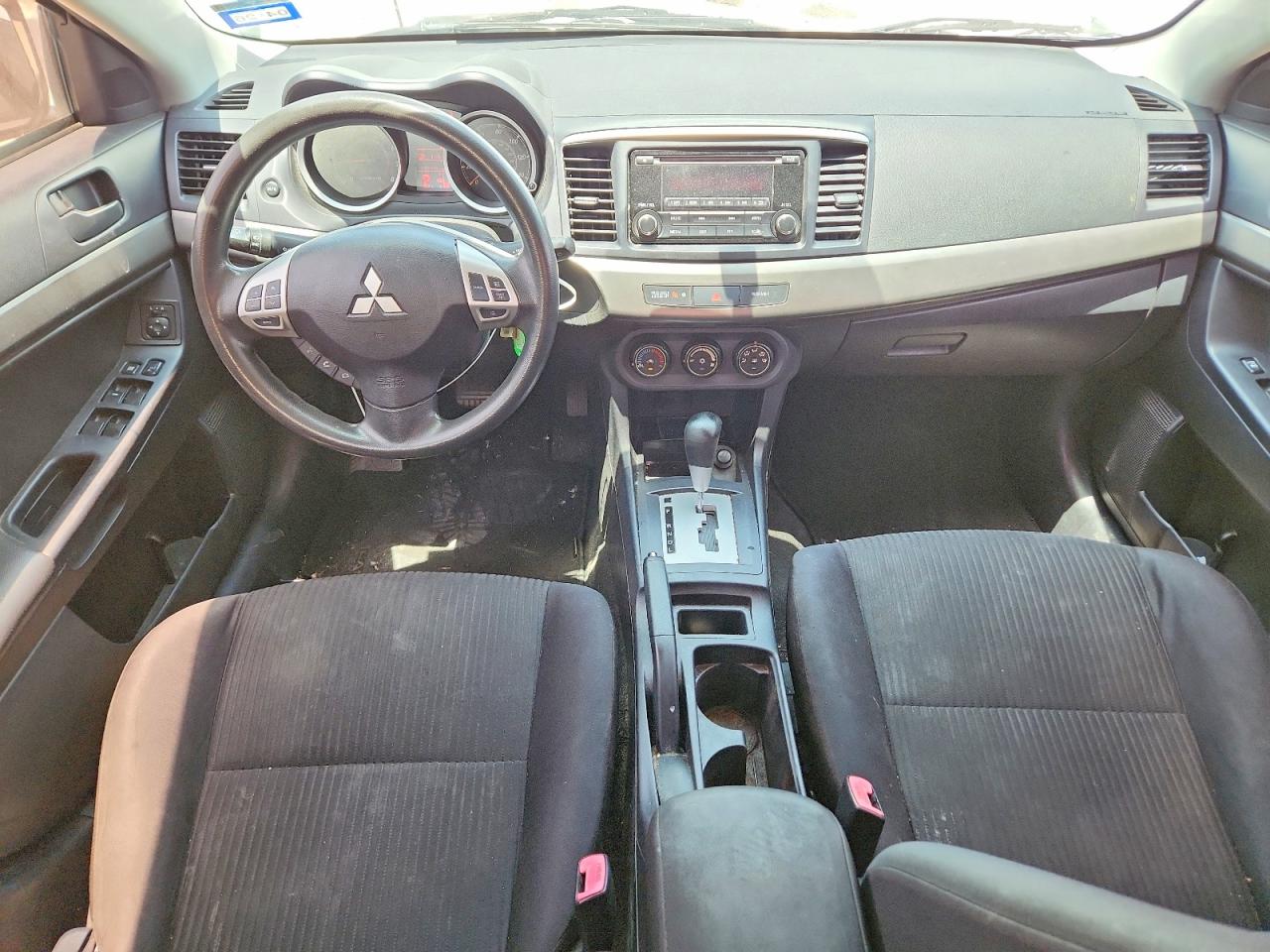2015 Mitsubishi Lancer Es White vin: JA32U2FU7FU015727