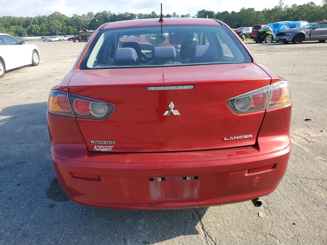 2015 Mitsubishi Lancer Es Red vin: JA32U2FU7FU020555