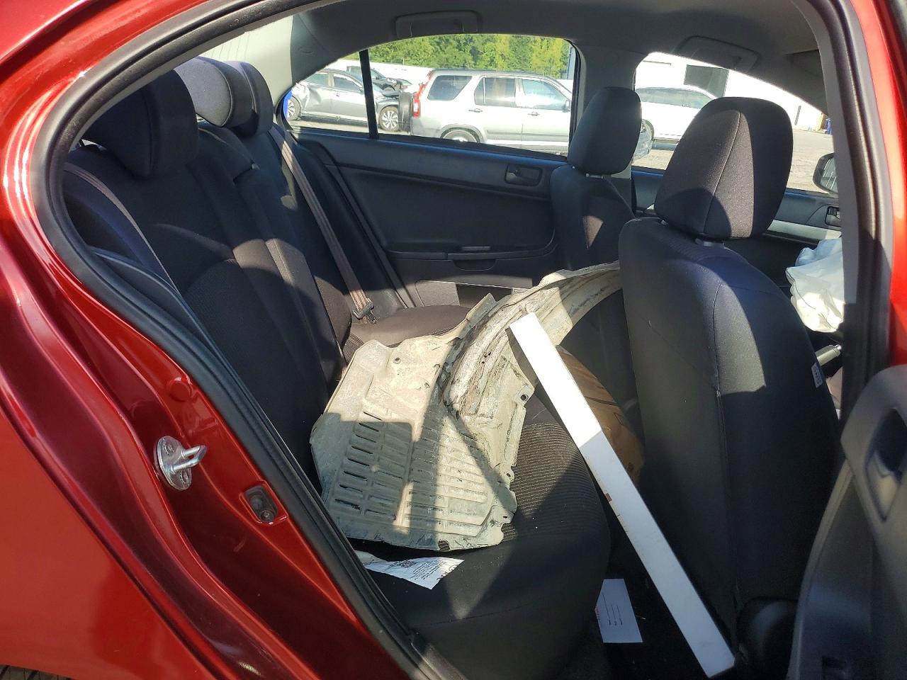 2015 Mitsubishi Lancer Es Red vin: JA32U2FU7FU020555