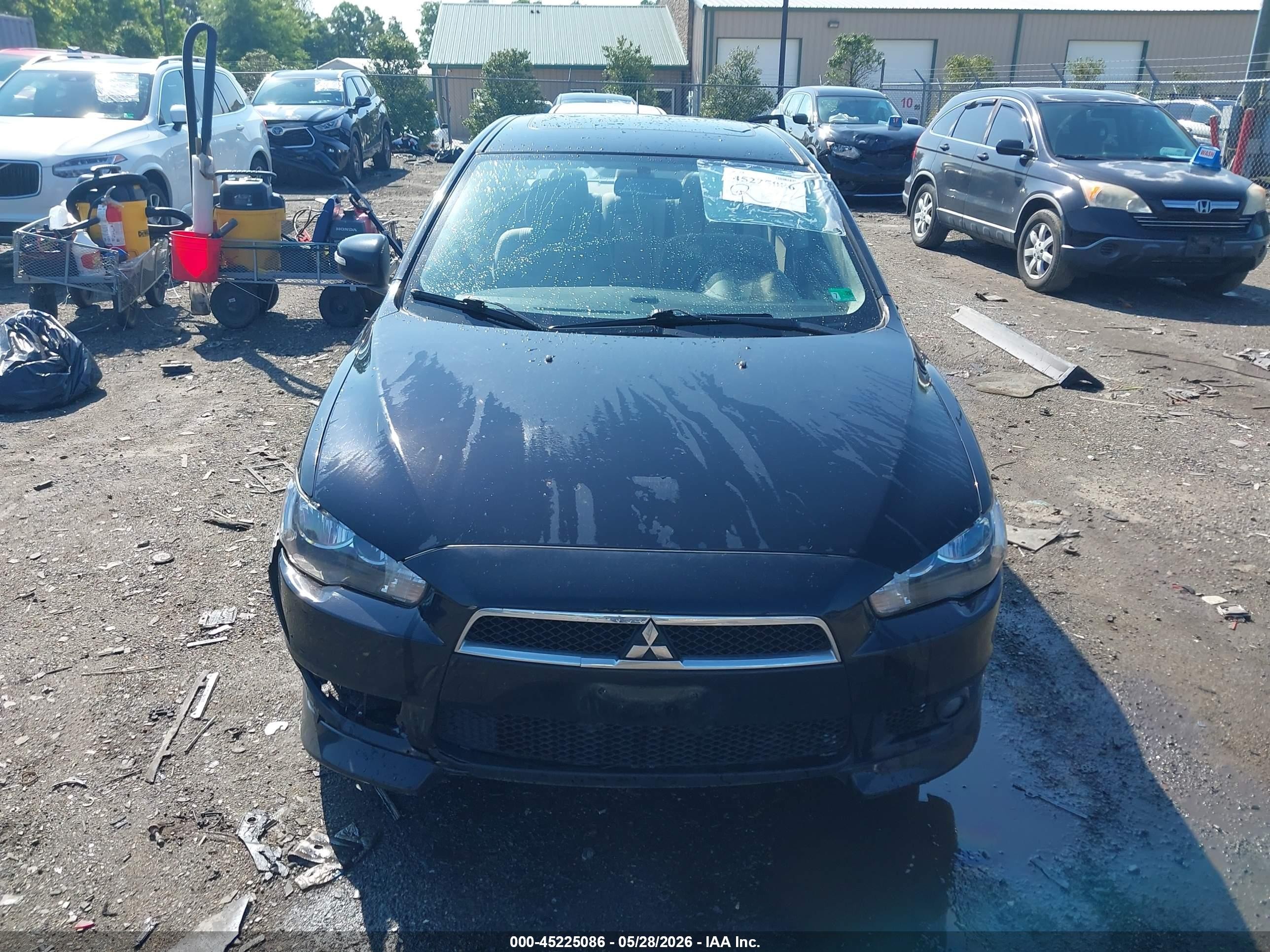 2015 Mitsubishi Lancer Es Black vin: JA32U2FU7FU025738