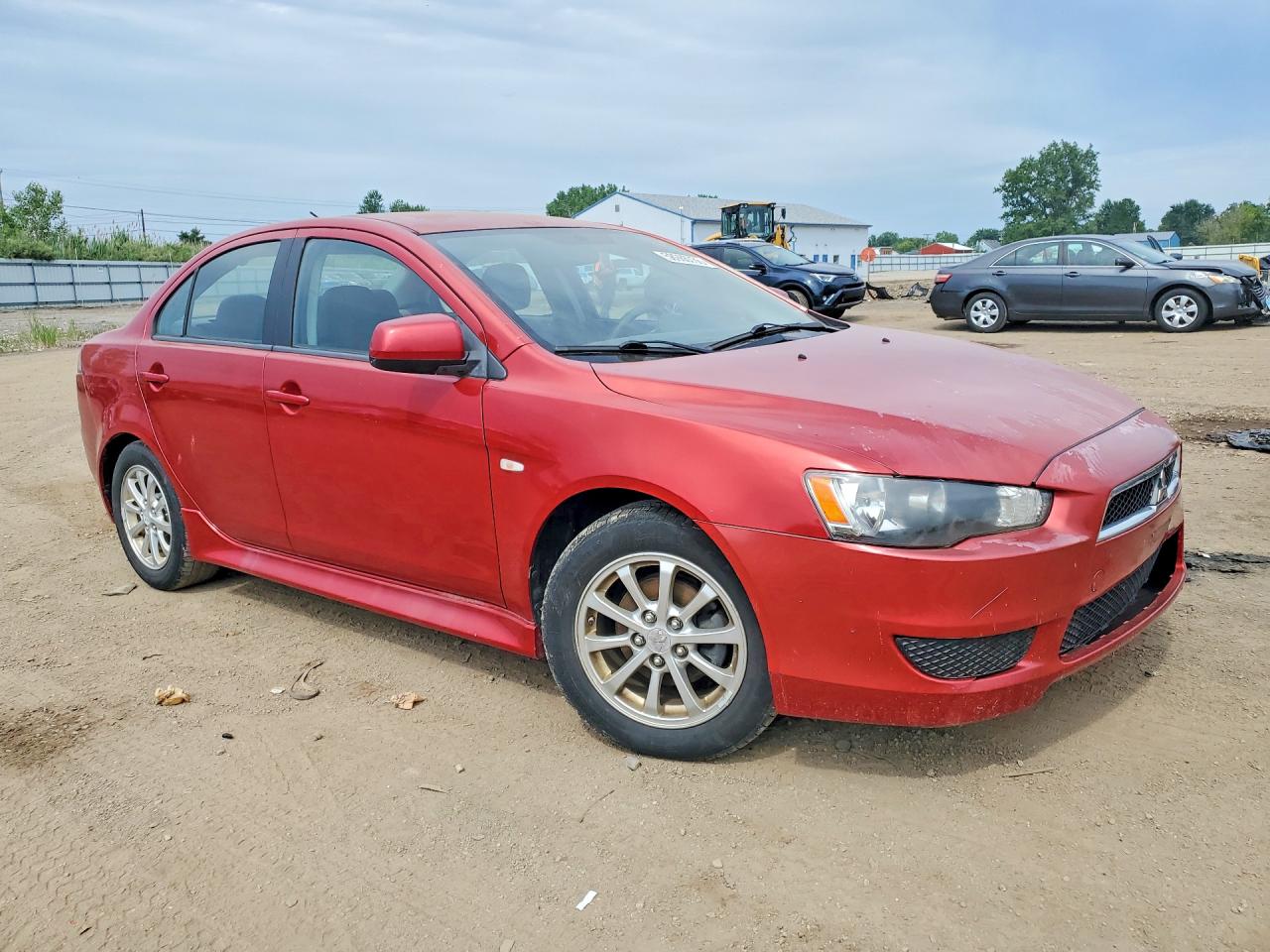2011 Mitsubishi Lancer Es/es Sport Red vin: JA32U2FU8BU041988