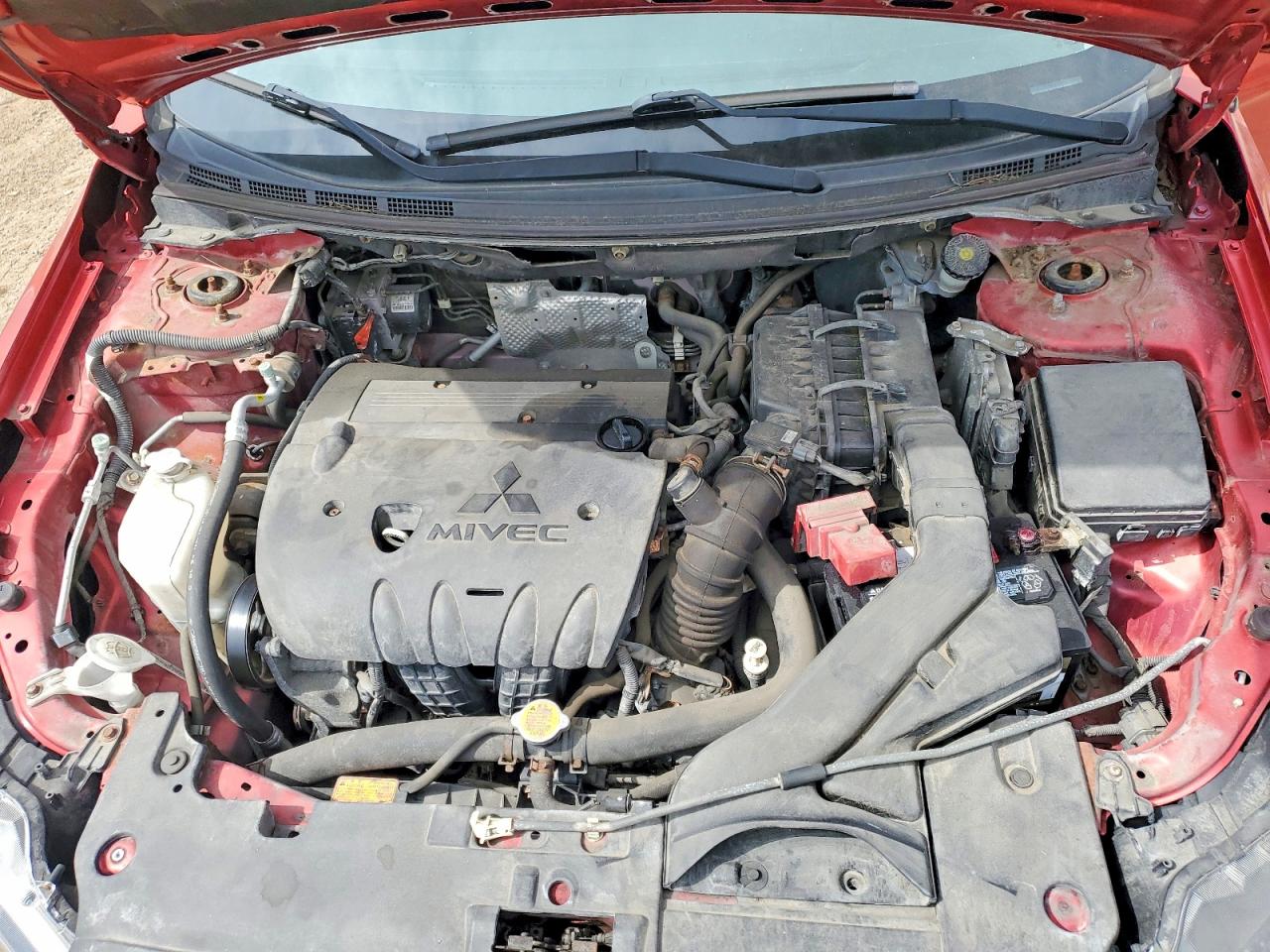2011 Mitsubishi Lancer Es/es Sport Red vin: JA32U2FU8BU041988