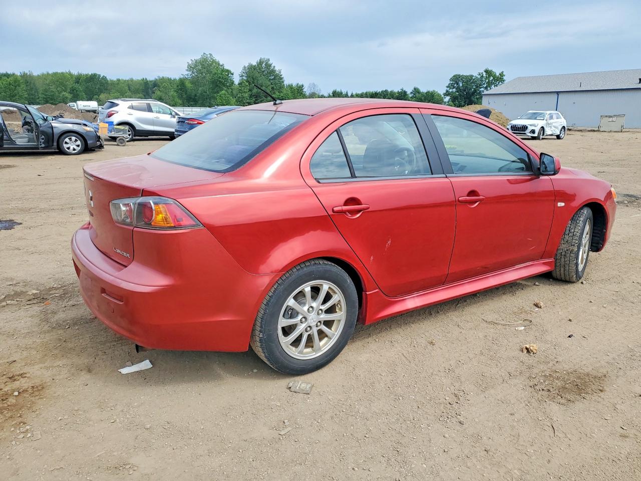 2011 Mitsubishi Lancer Es/es Sport Red vin: JA32U2FU8BU041988